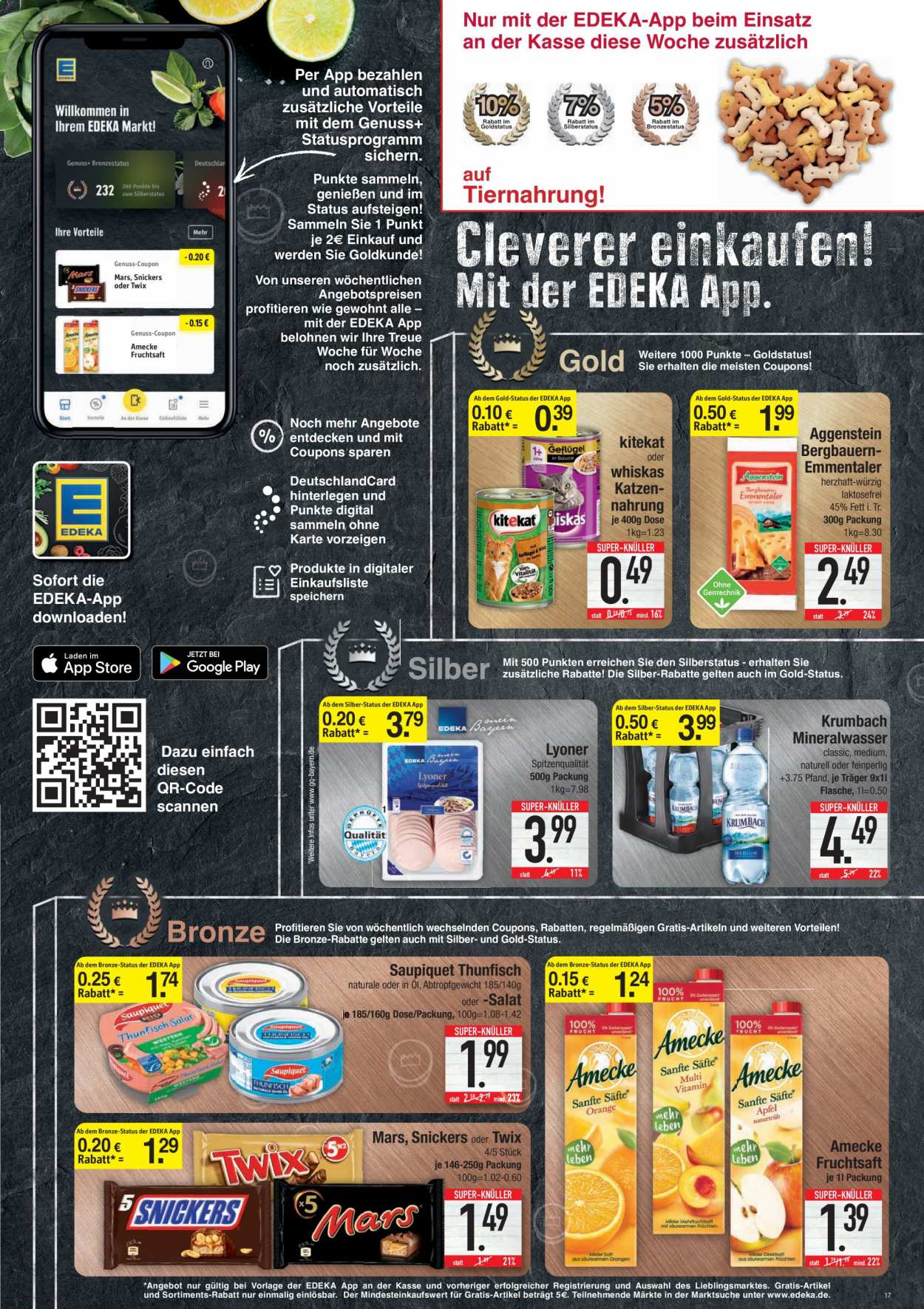 Edeka Prospekte  - 9.08.2021 - 14.08.2021. Seite 17
