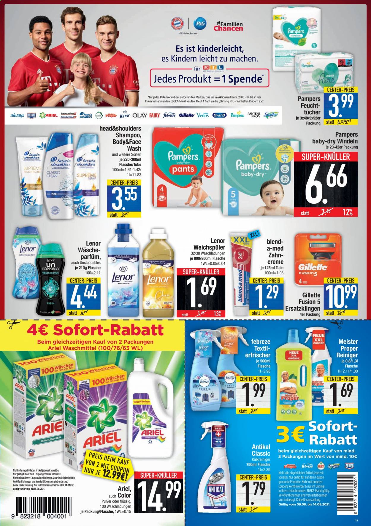 Edeka Prospekte  - 9.08.2021 - 14.08.2021. Seite 19