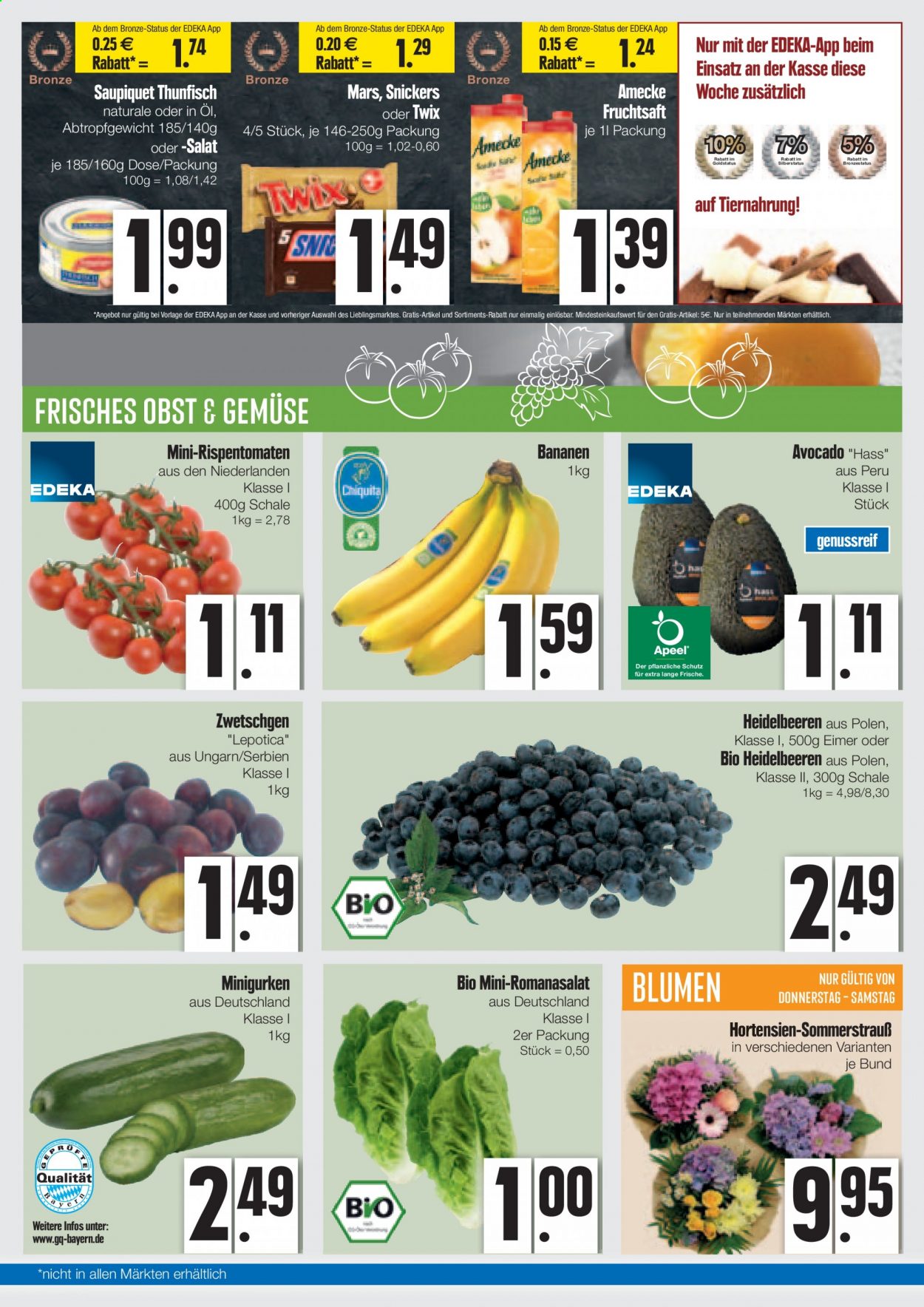 Edeka Prospekte  - 9.08.2021 - 14.08.2021. Seite 3