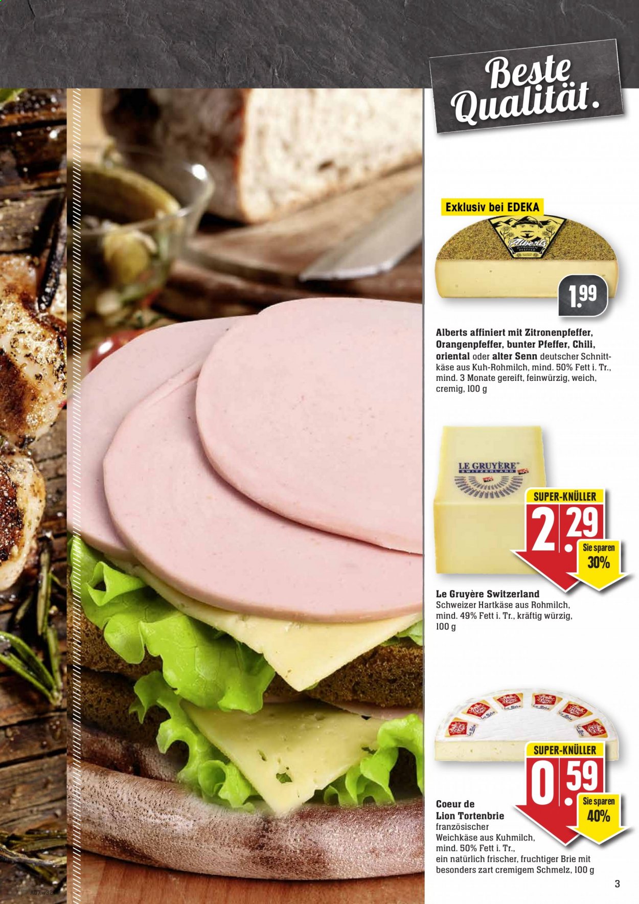 Edeka Prospekte  - 9.08.2021 - 14.08.2021. Seite 3