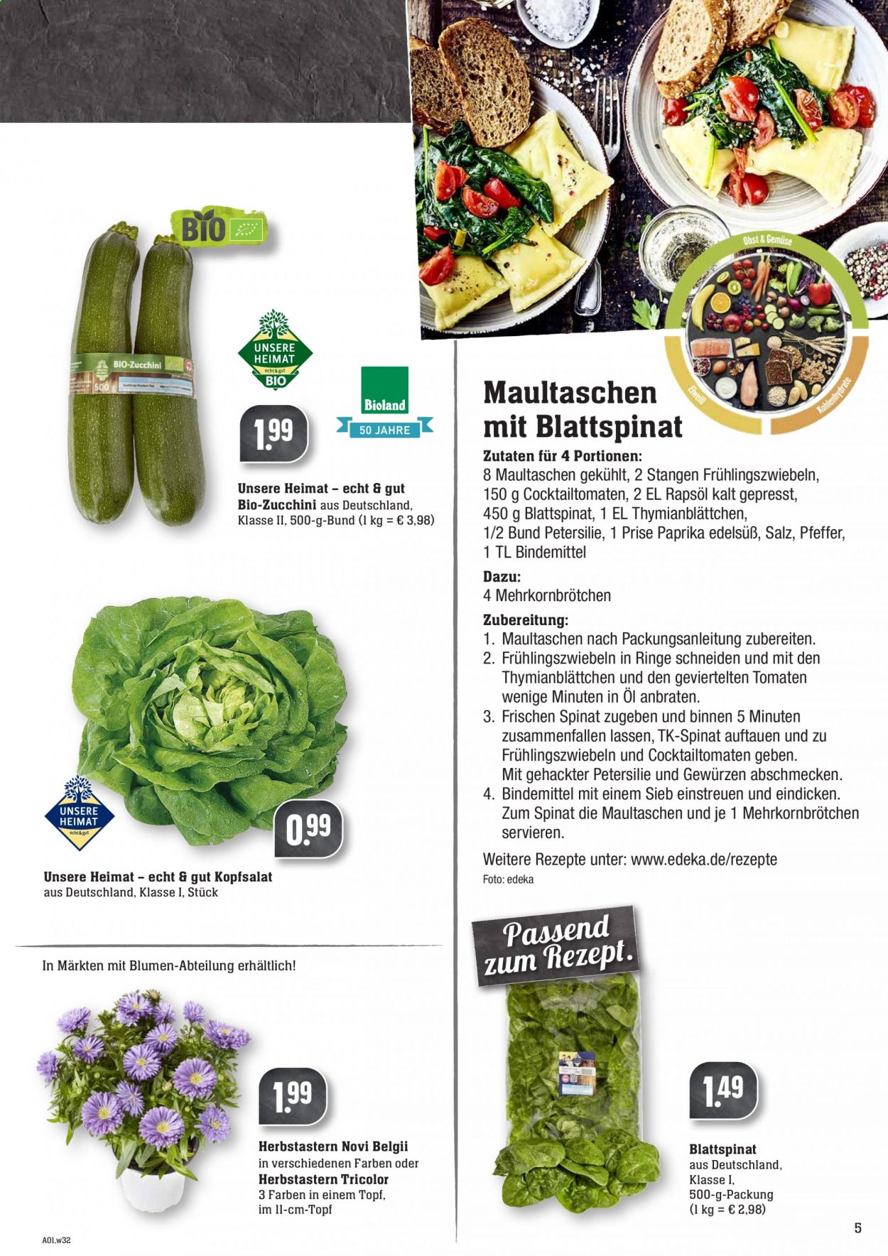 Edeka Prospekte  - 9.08.2021 - 14.08.2021. Seite 5