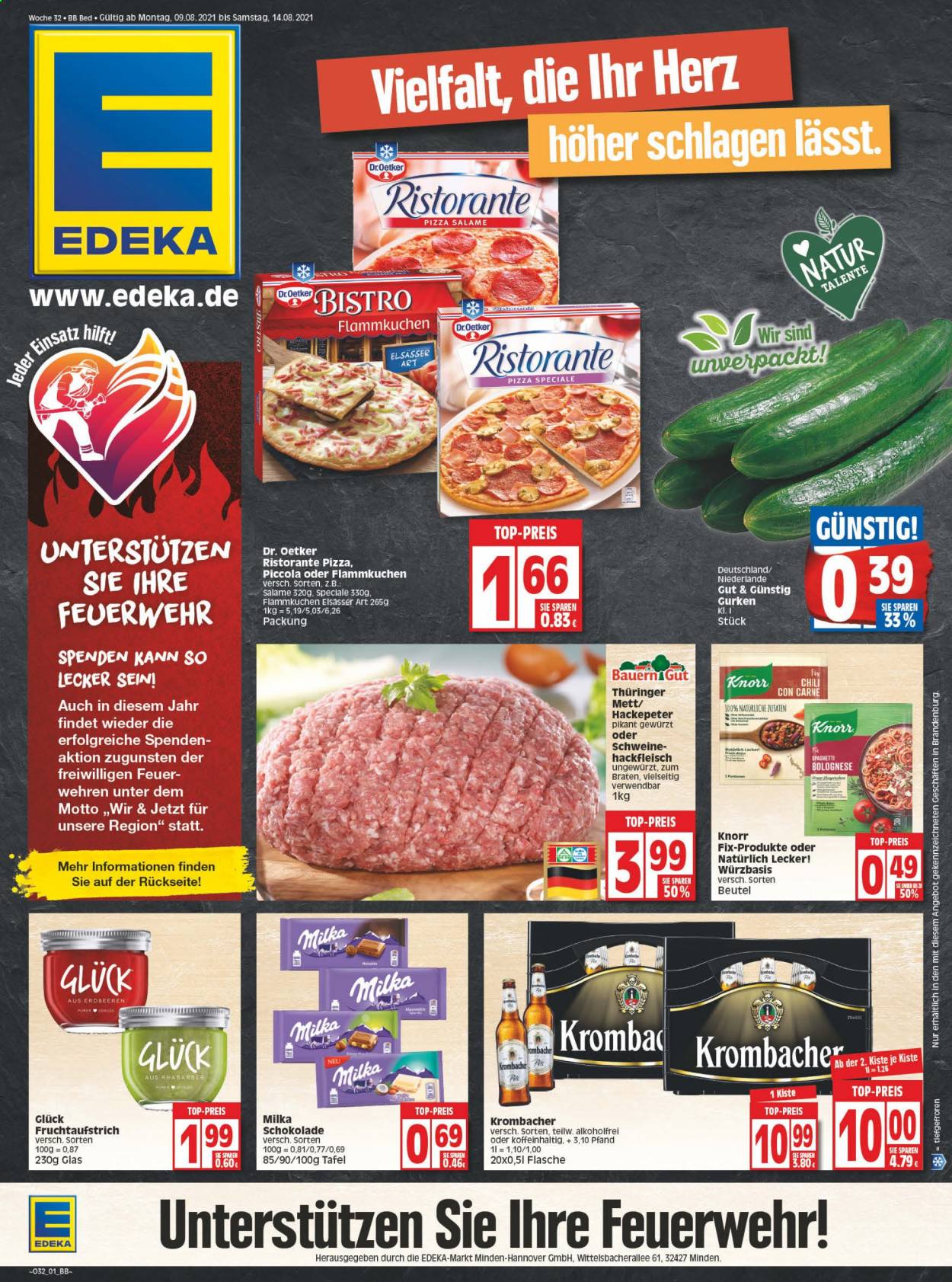 Edeka Prospekte  - 9.08.2021 - 14.08.2021. Seite 3