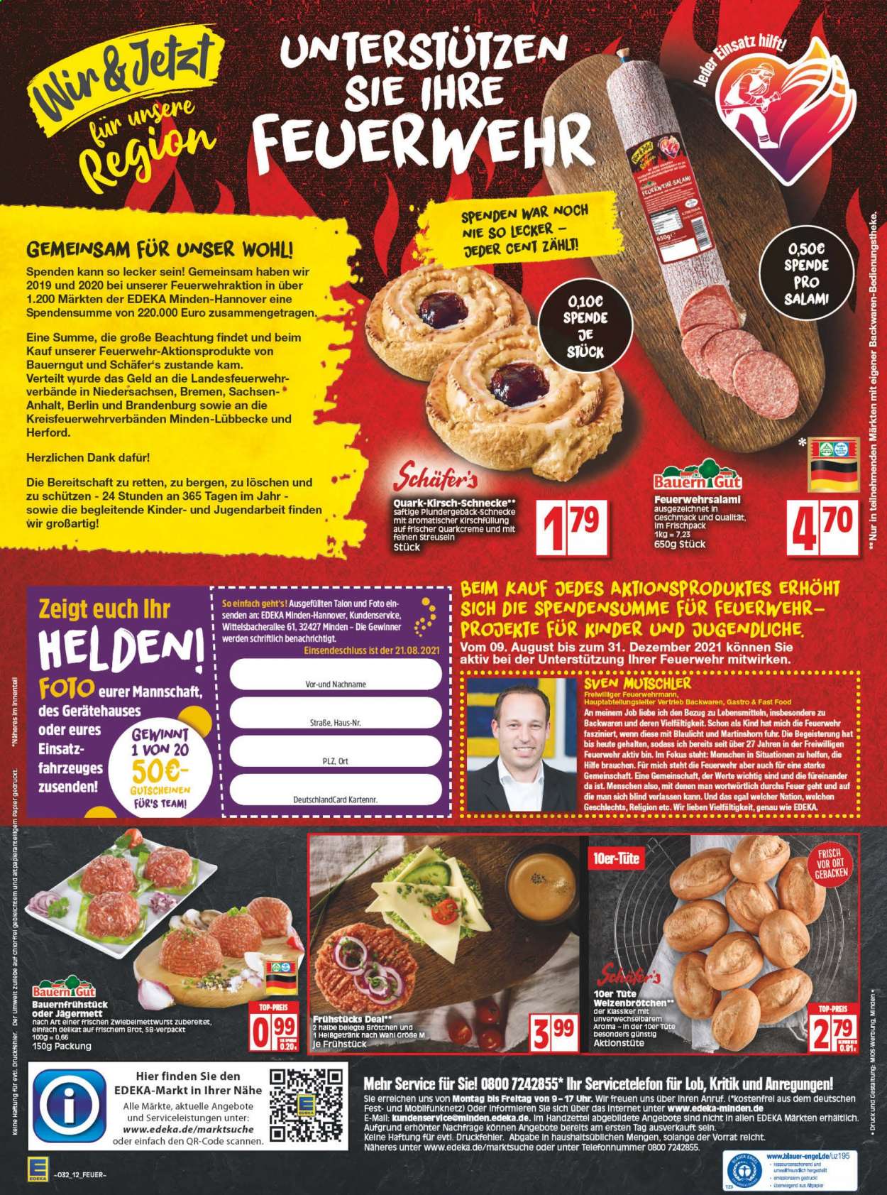 Edeka Prospekte  - 9.08.2021 - 14.08.2021. Seite 14