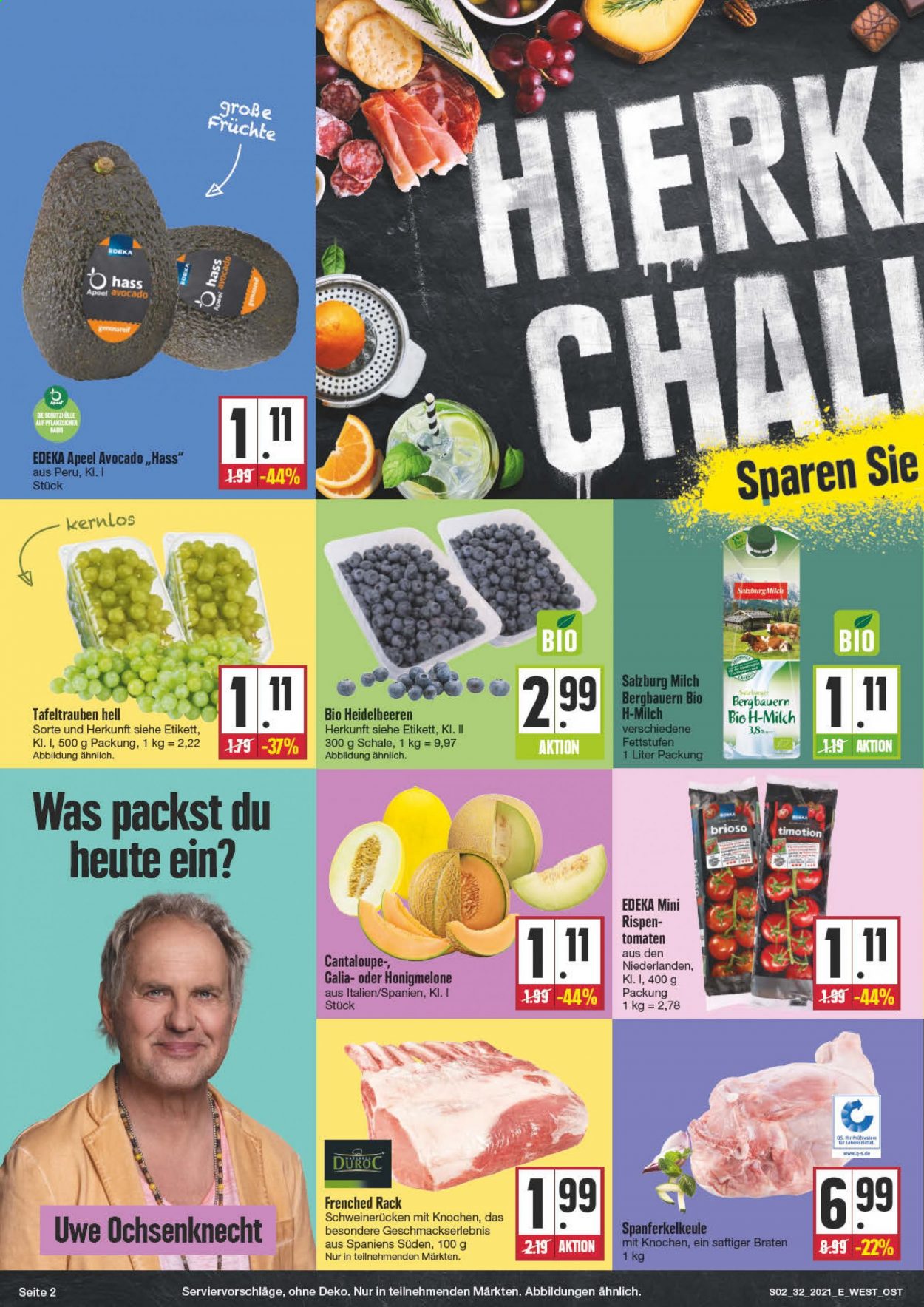 Edeka Prospekte  - 9.08.2021 - 14.08.2021. Seite 2