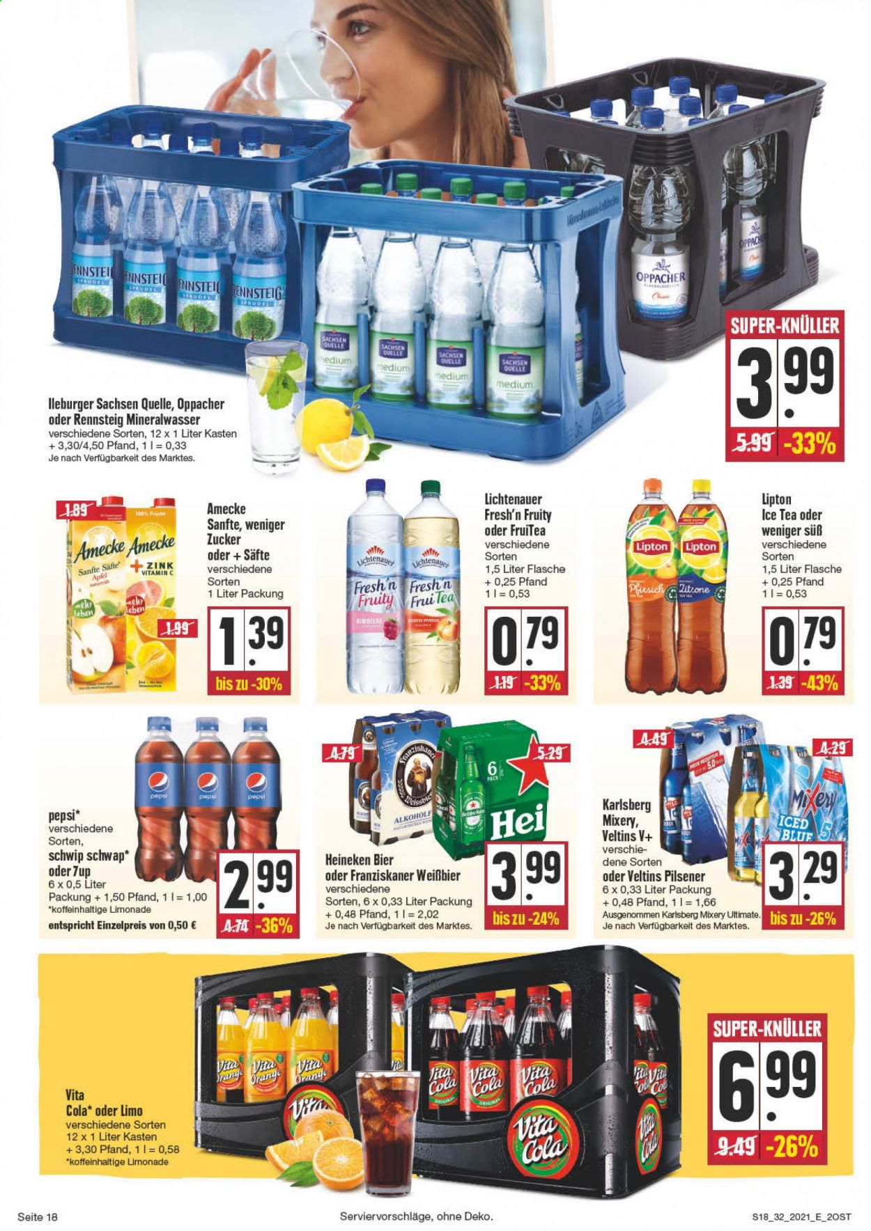 Edeka Prospekte  - 9.08.2021 - 14.08.2021. Seite 18
