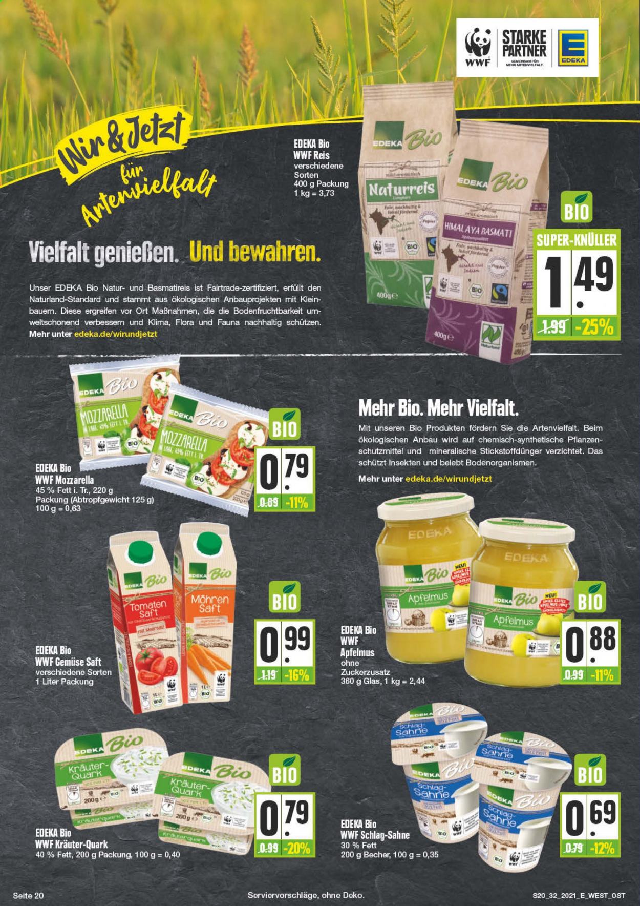 Edeka Prospekte  - 9.08.2021 - 14.08.2021. Seite 20