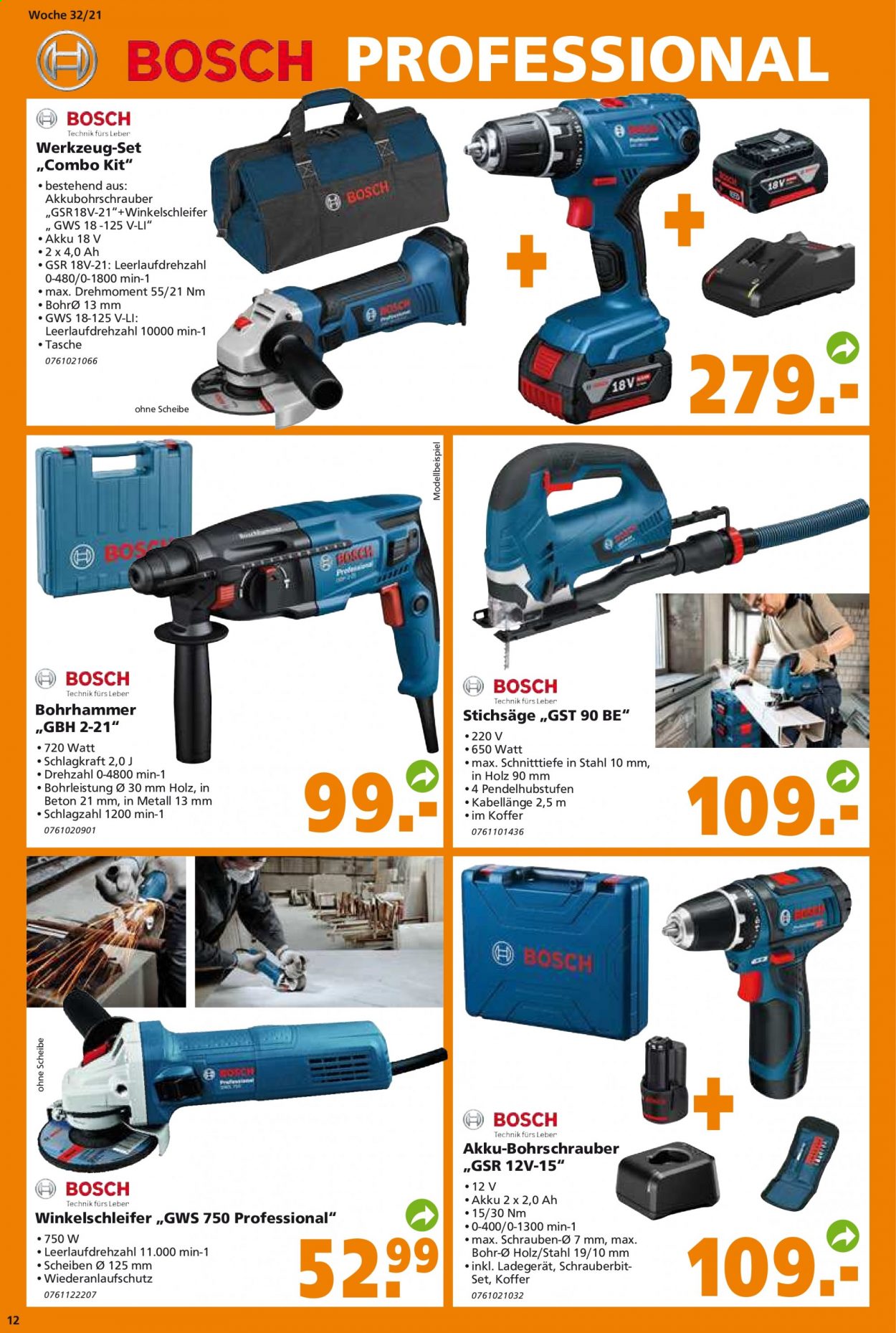 Globus Baumarkt Prospekte  - 9.08.2021 - 14.08.2021. Seite 12