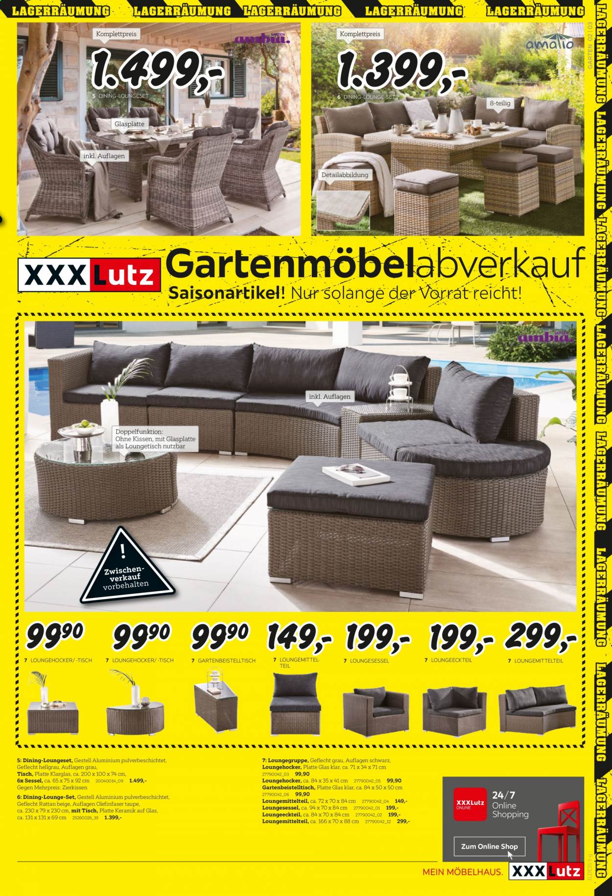 XXXLutz Prospekte  - 9.08.2021 - 22.08.2021. Seite 3