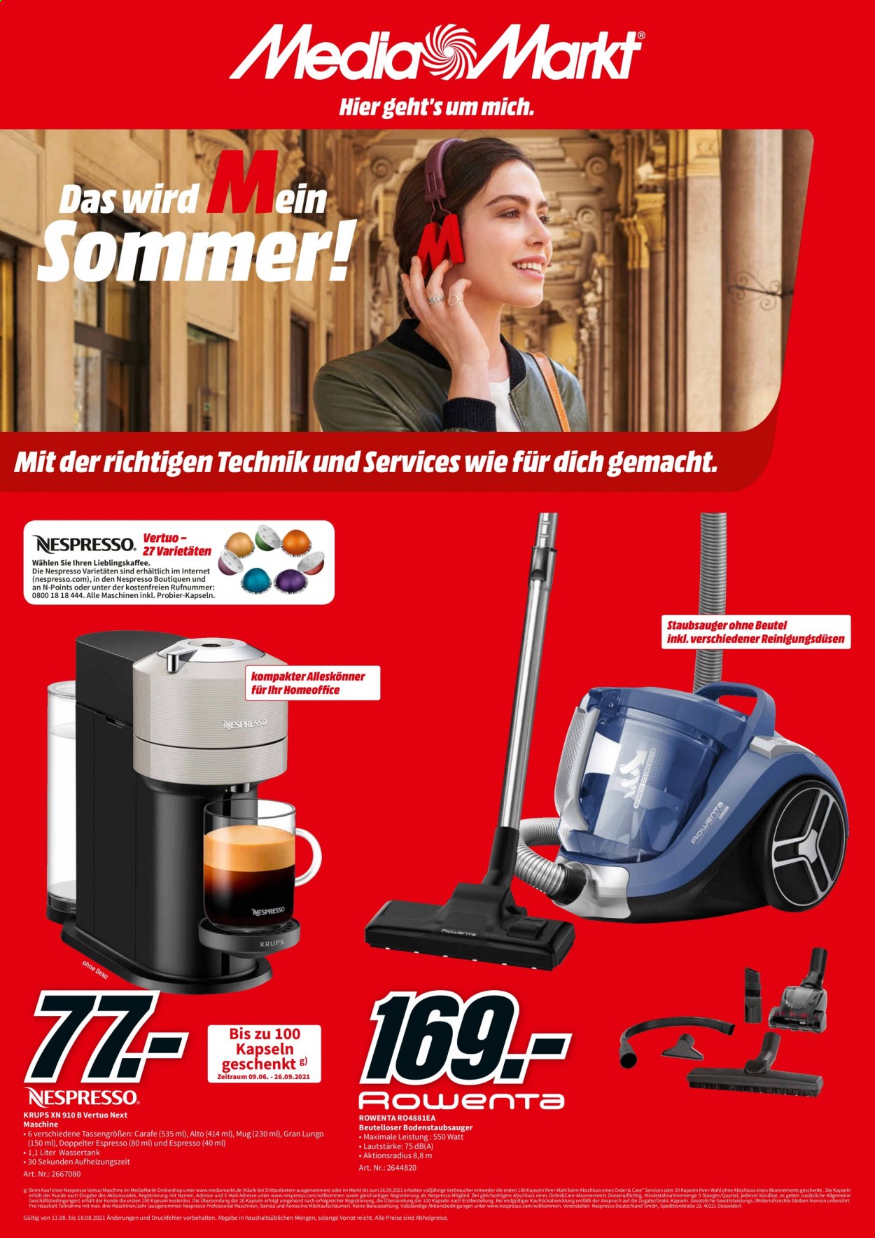 MediaMarkt Prospekte  - 11.08.2021 - 18.08.2021. Seite 1