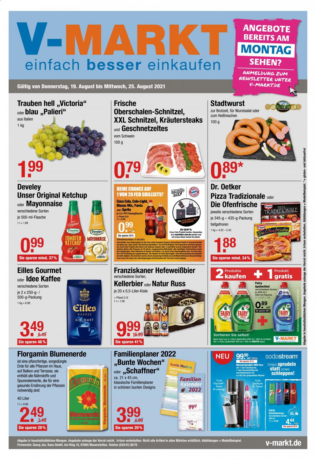 V-Markt Prospekte  - 19.08.2021 - 25.08.2021. Seite 1