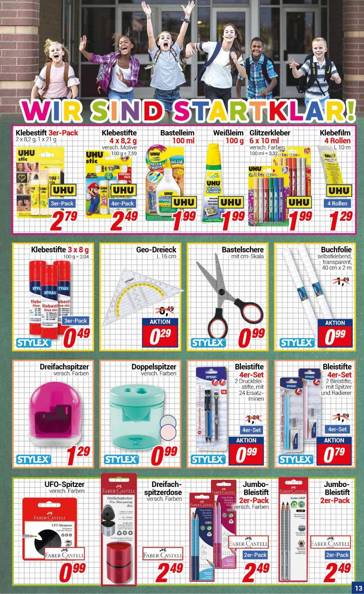 CENTERSHOP Prospekte  - 16.08.2021 - 21.08.2021. Seite 13