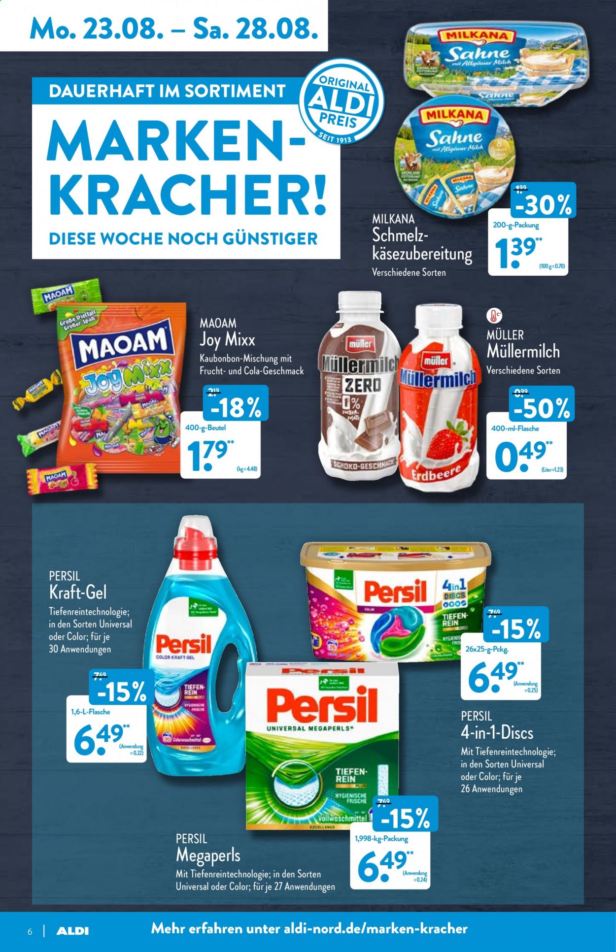 ALDI Nord Prospekte  - 23.08.2021 - 28.08.2021. Seite 6