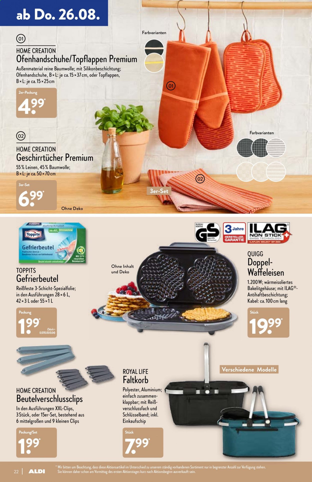 ALDI Nord Prospekte  - 23.08.2021 - 28.08.2021. Seite 22