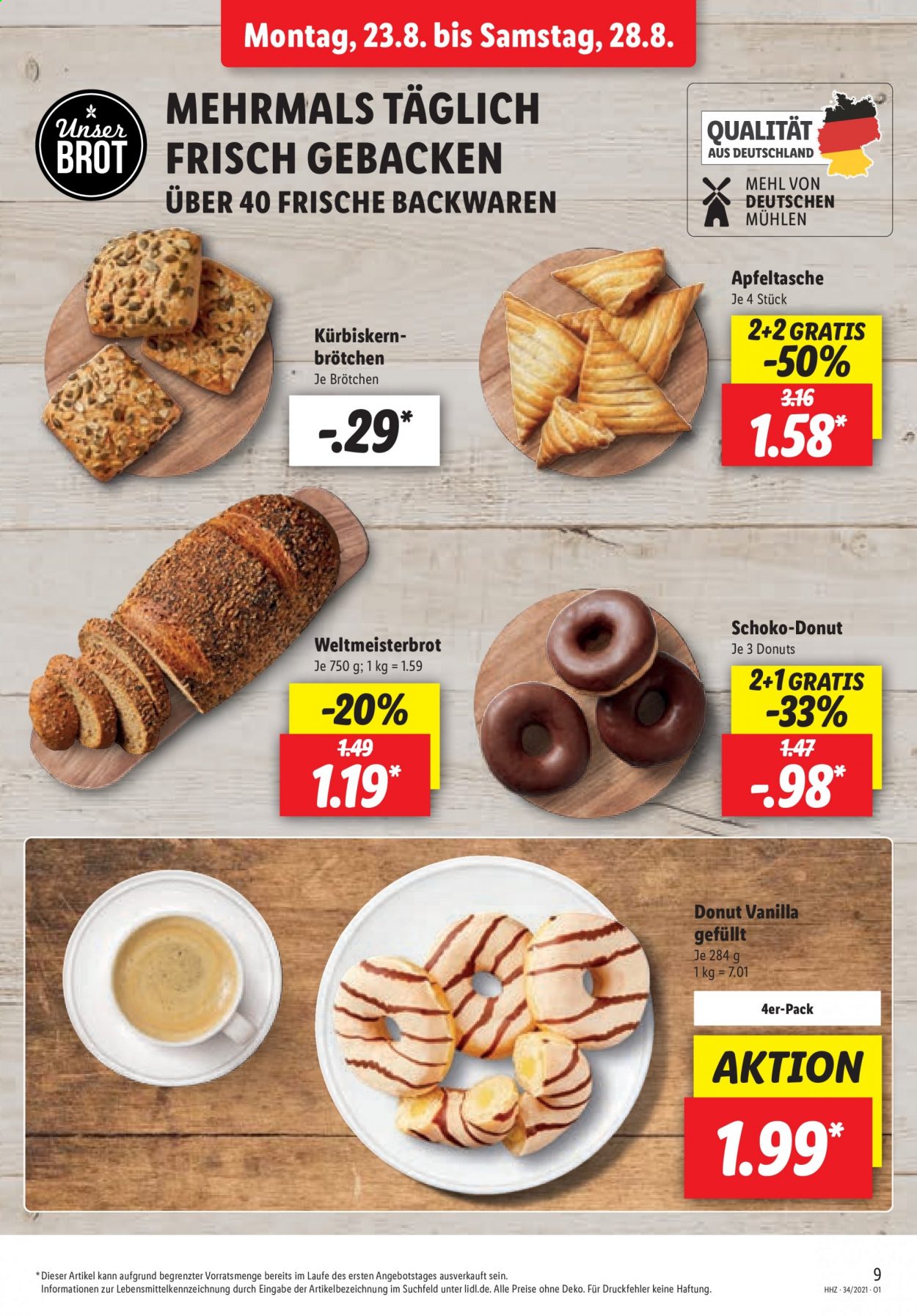 Lidl Prospekte  - 23.08.2021 - 28.08.2021. Seite 9