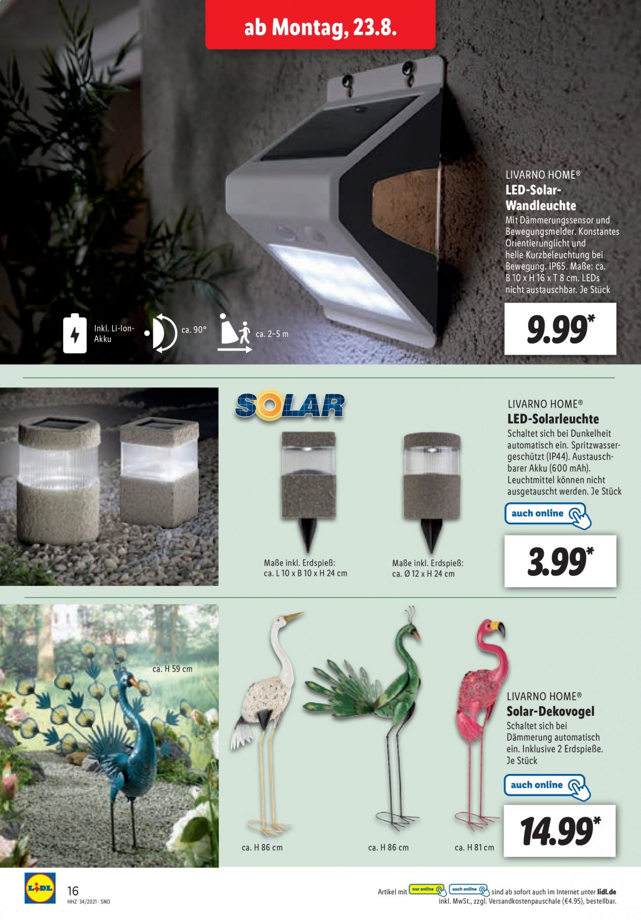 Lidl Prospekte  - 23.08.2021 - 28.08.2021. Seite 16