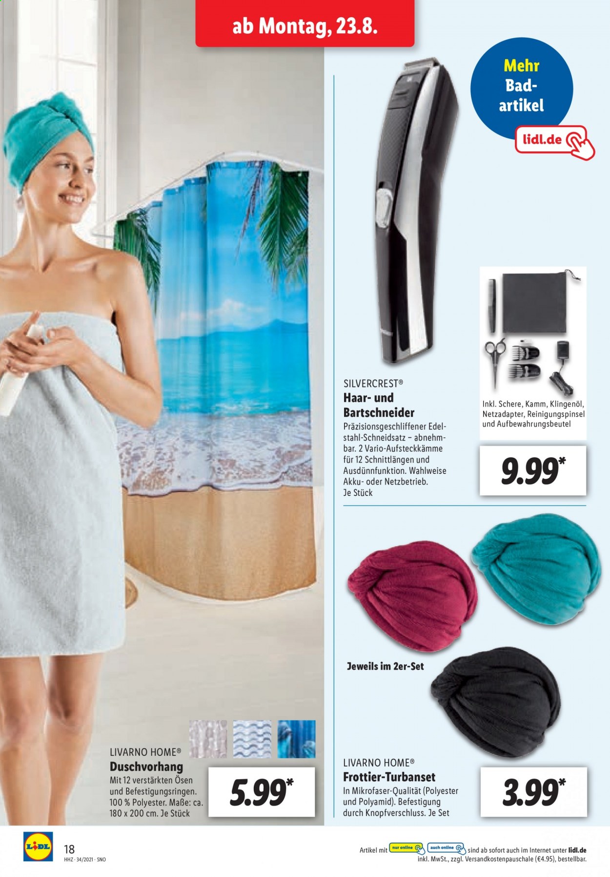 Lidl Prospekte  - 23.08.2021 - 28.08.2021. Seite 18
