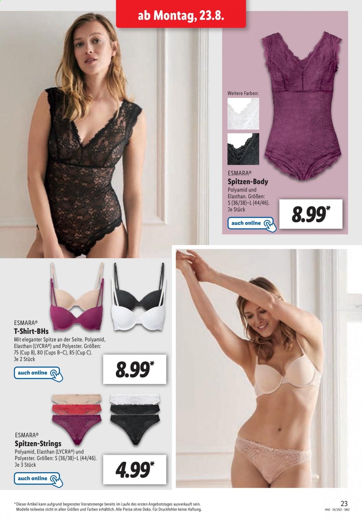 Lidl Prospekte  - 23.08.2021 - 28.08.2021. Seite 23