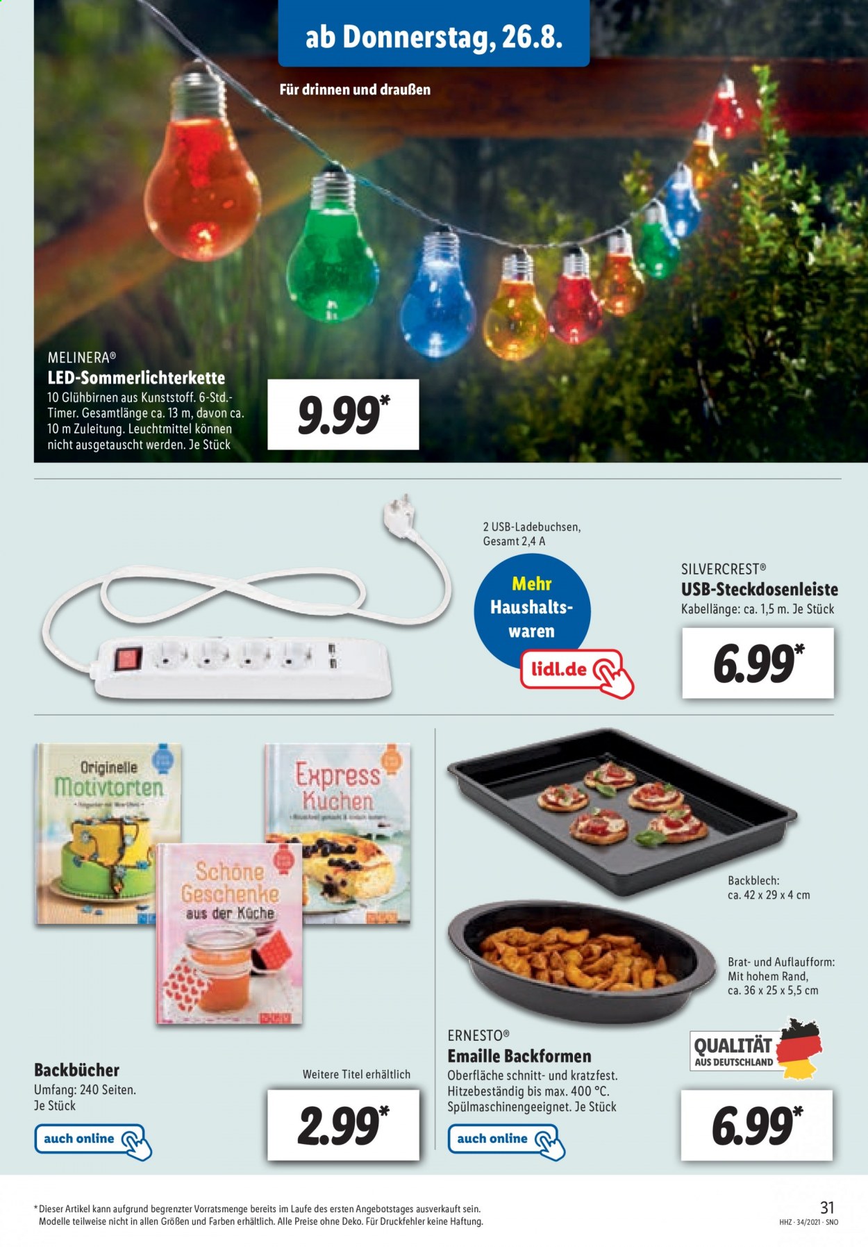 Lidl Prospekte  - 23.08.2021 - 28.08.2021. Seite 31