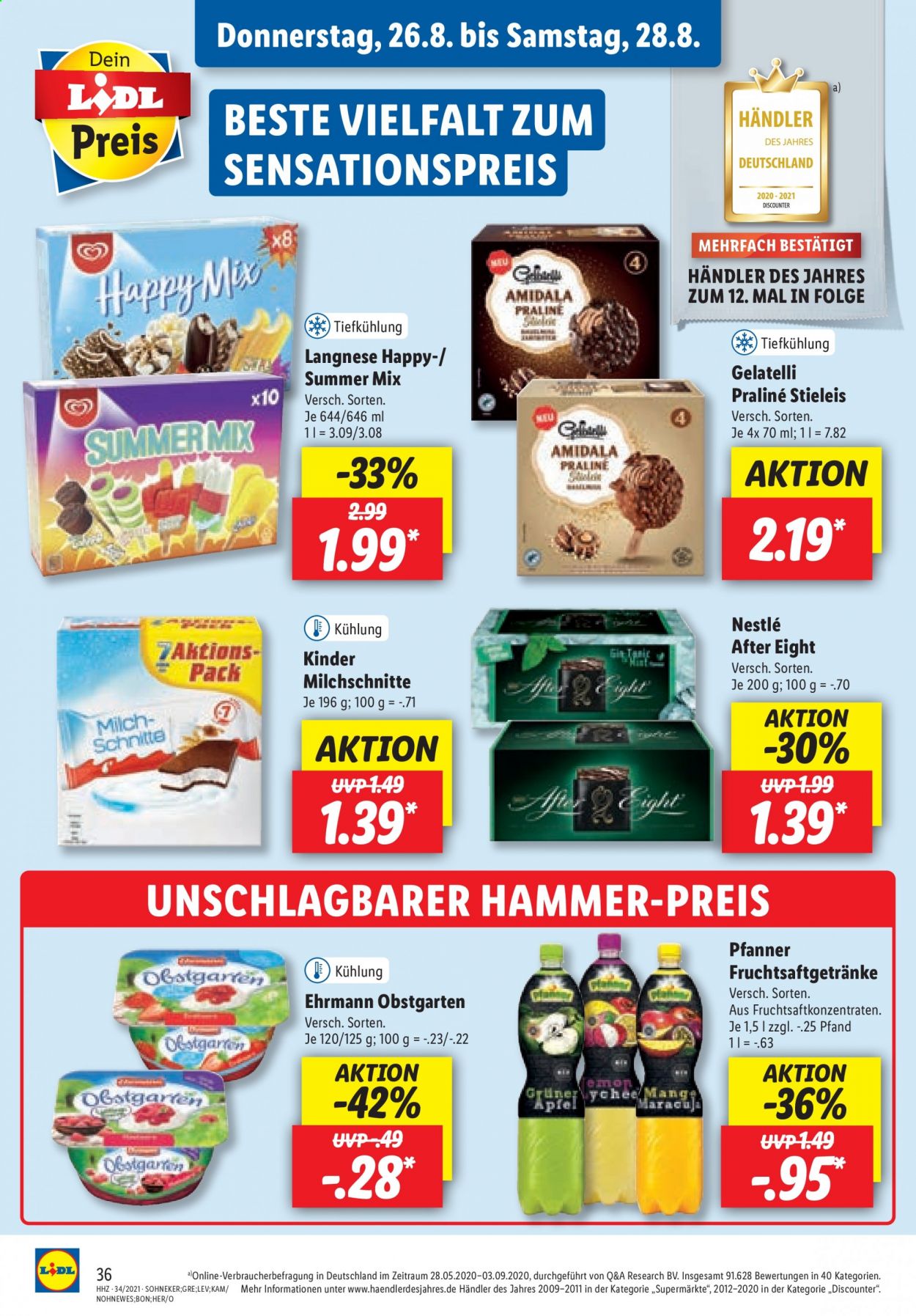 Lidl Prospekte  - 23.08.2021 - 28.08.2021. Seite 36