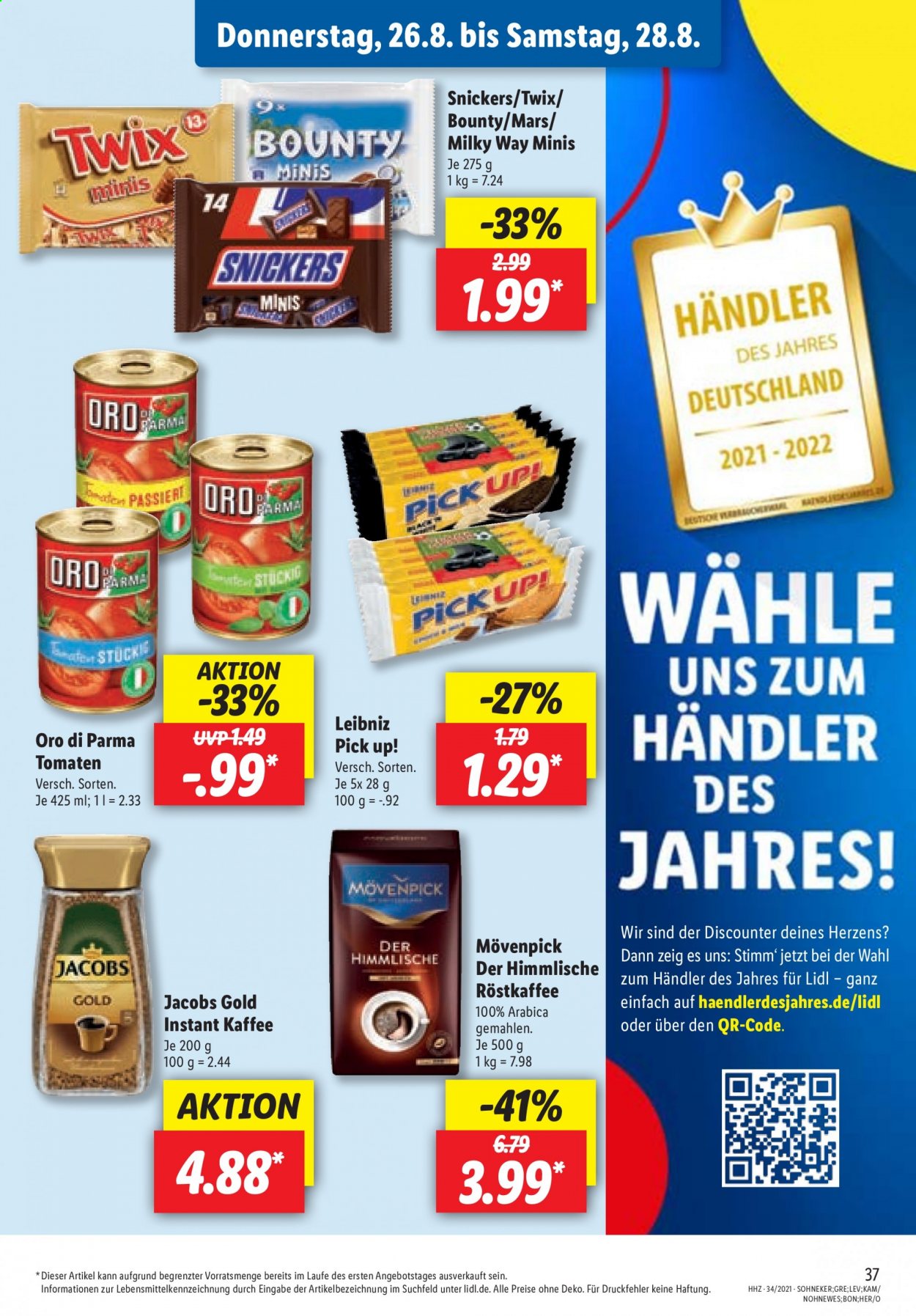 Lidl Prospekte  - 23.08.2021 - 28.08.2021. Seite 37