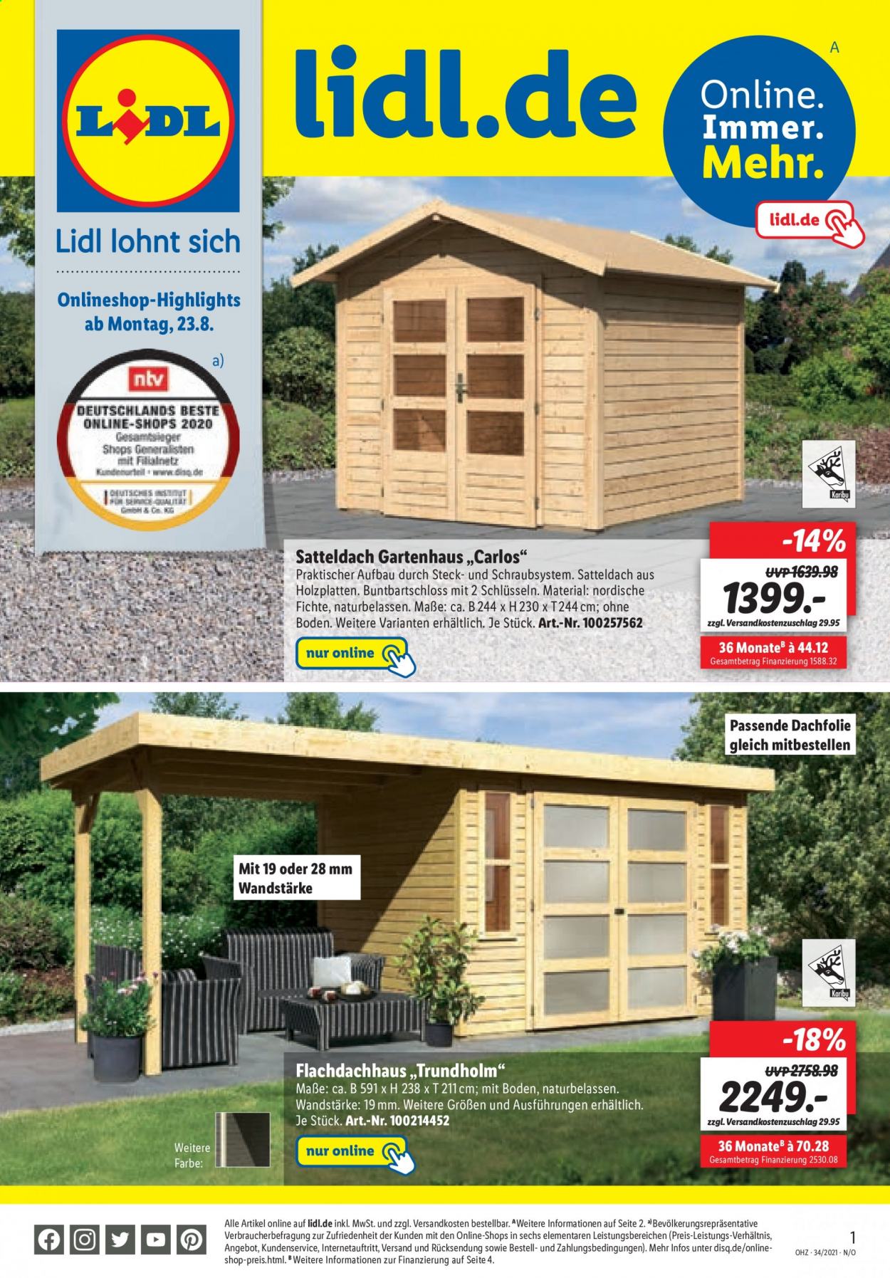 Lidl Prospekte  - 23.08.2021 - 28.08.2021. Seite 49