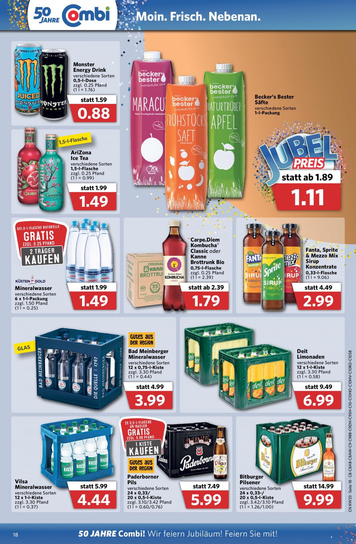 Combi Prospekte  - 16.08.2021 - 21.08.2021. Seite 18