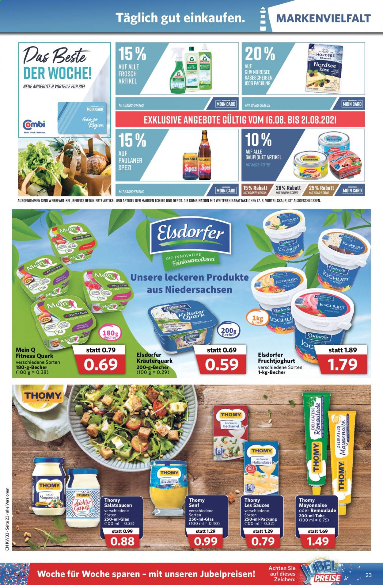 Combi Prospekte  - 16.08.2021 - 21.08.2021. Seite 23