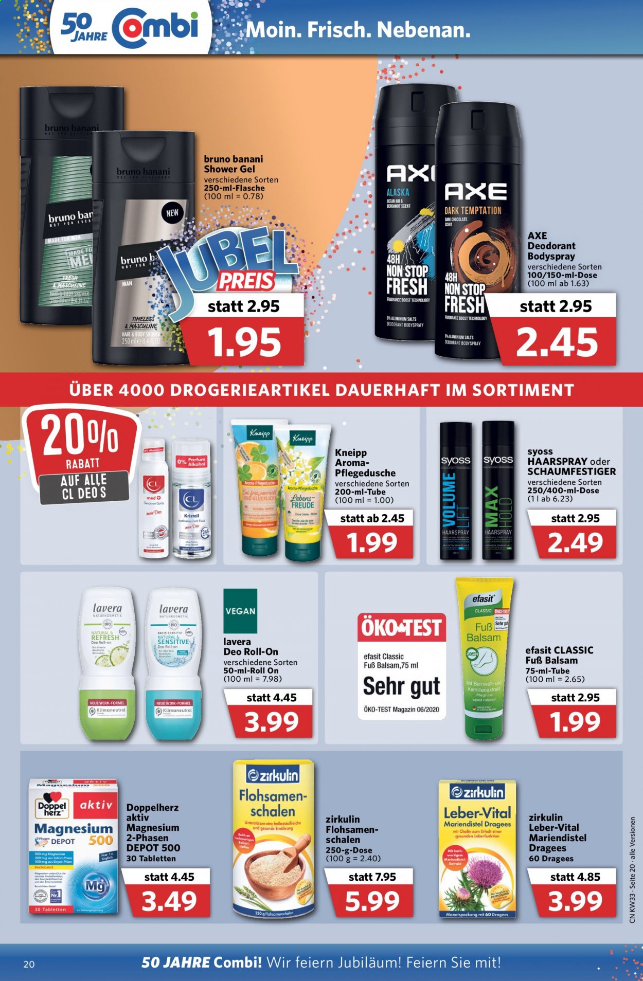 Combi Prospekte  - 16.08.2021 - 21.08.2021. Seite 20