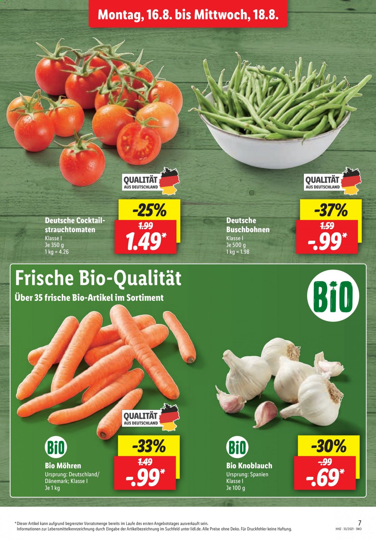 Lidl Prospekte  - 16.08.2021 - 21.08.2021. Seite 7