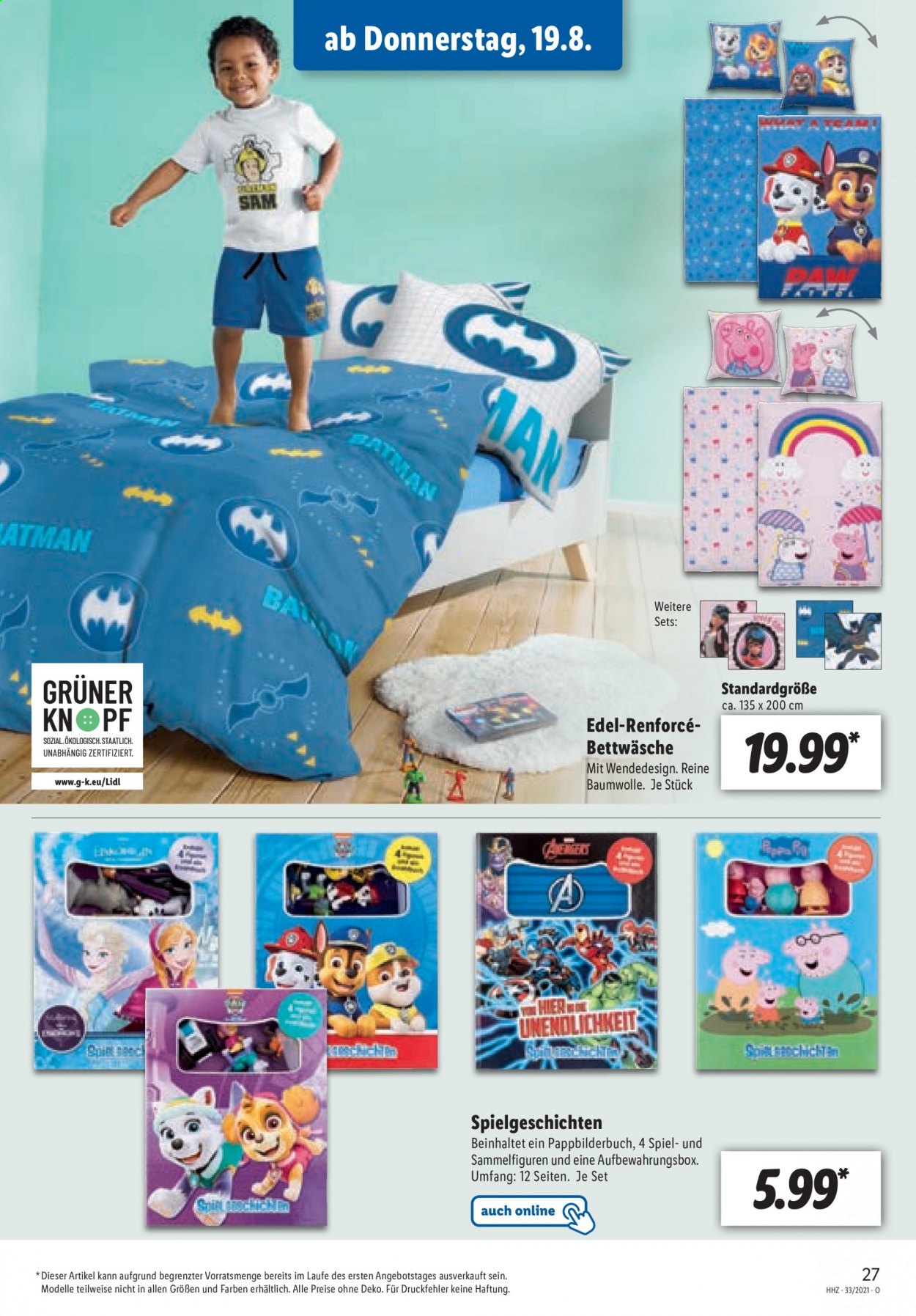 Lidl Prospekte  - 16.08.2021 - 21.08.2021. Seite 27