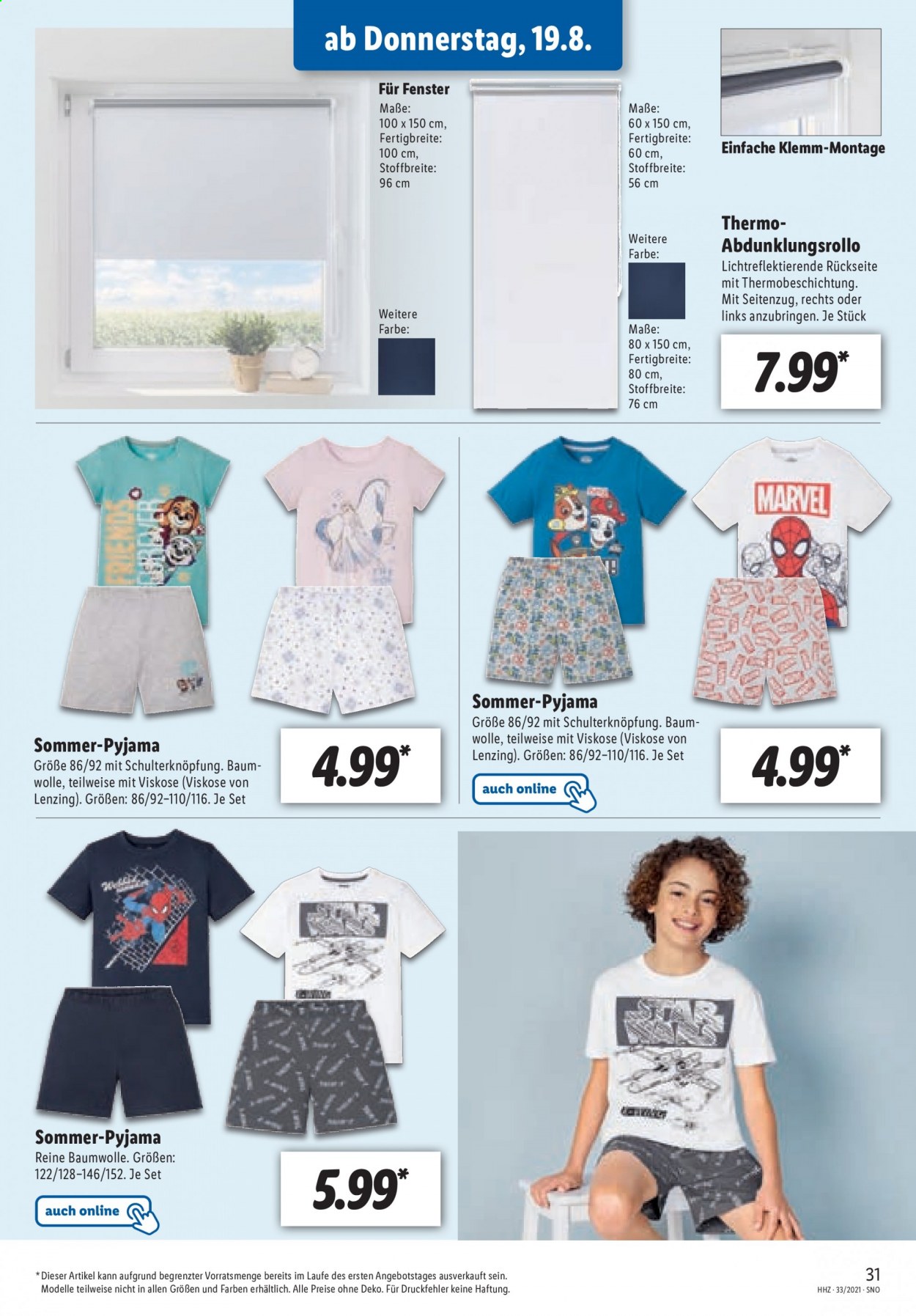 Lidl Prospekte  - 16.08.2021 - 21.08.2021. Seite 31