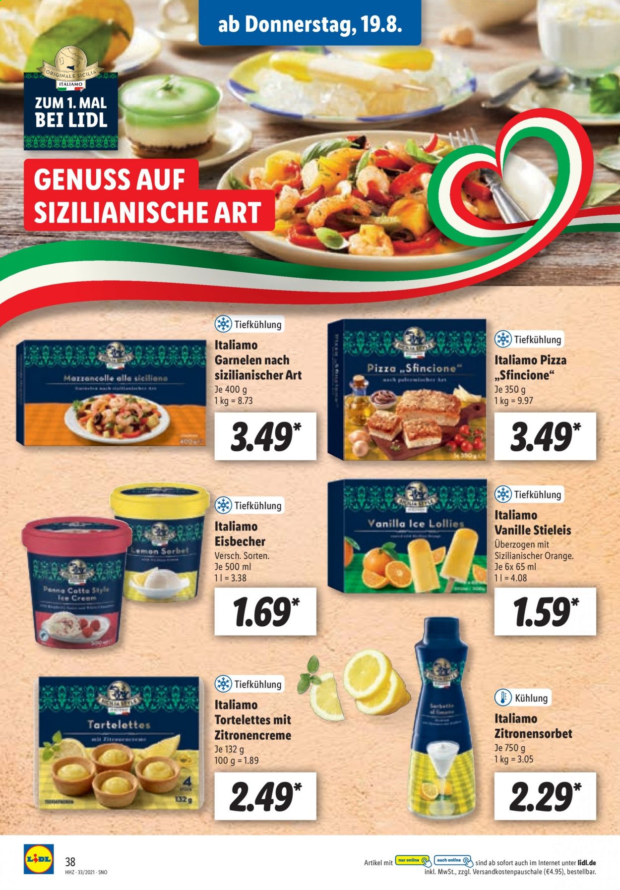 Lidl Prospekte  - 16.08.2021 - 21.08.2021. Seite 38