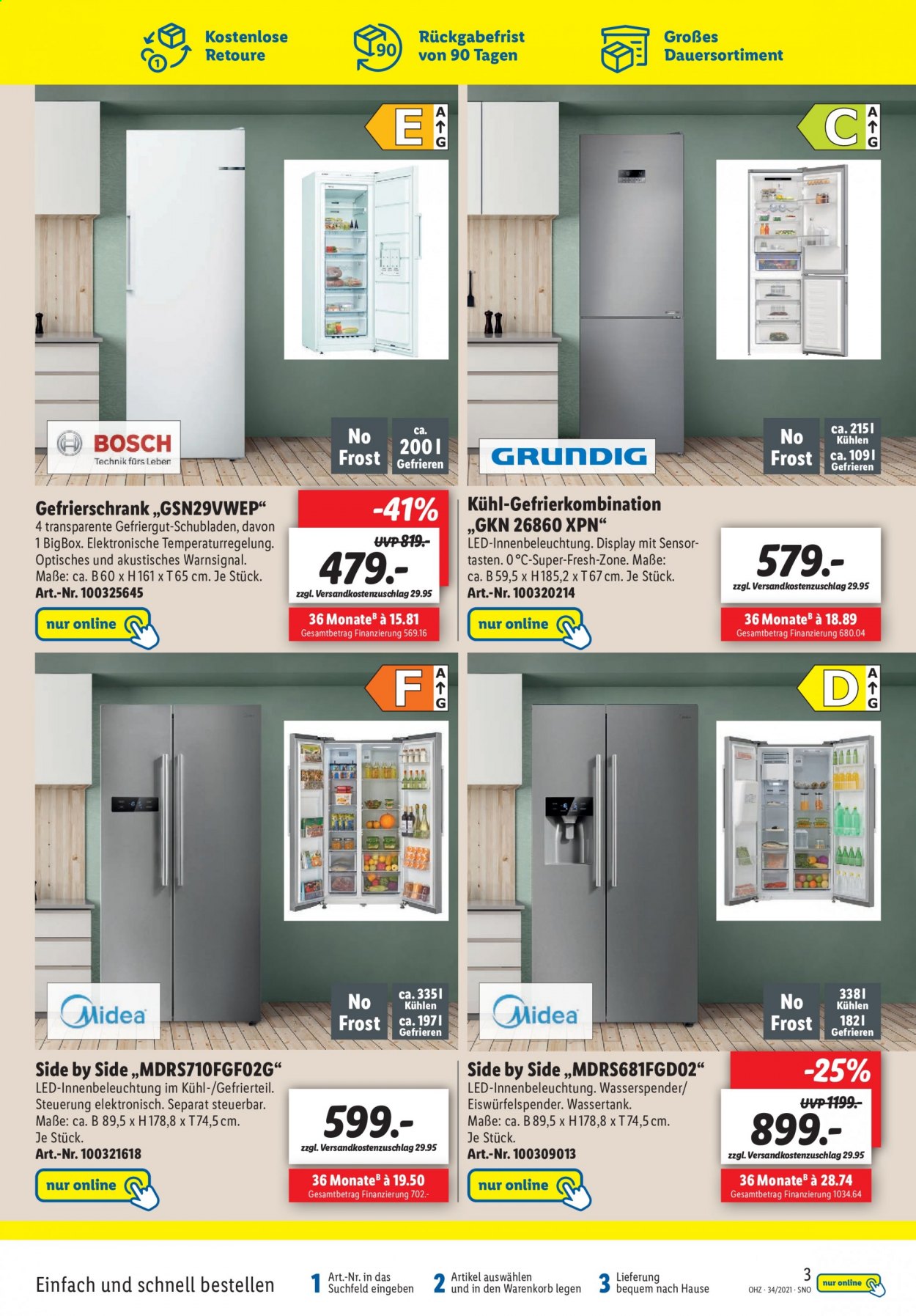 Lidl Prospekte  - 23.08.2021 - 29.08.2021. Seite 3