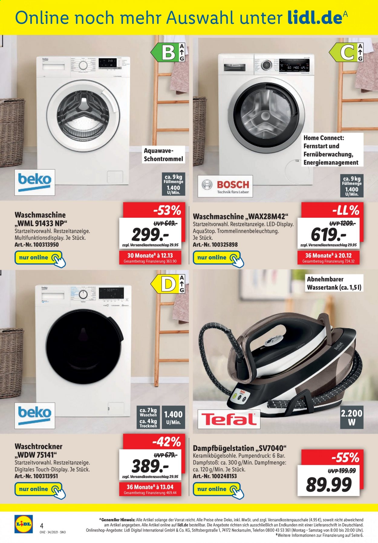 Lidl Prospekte  - 23.08.2021 - 29.08.2021. Seite 4