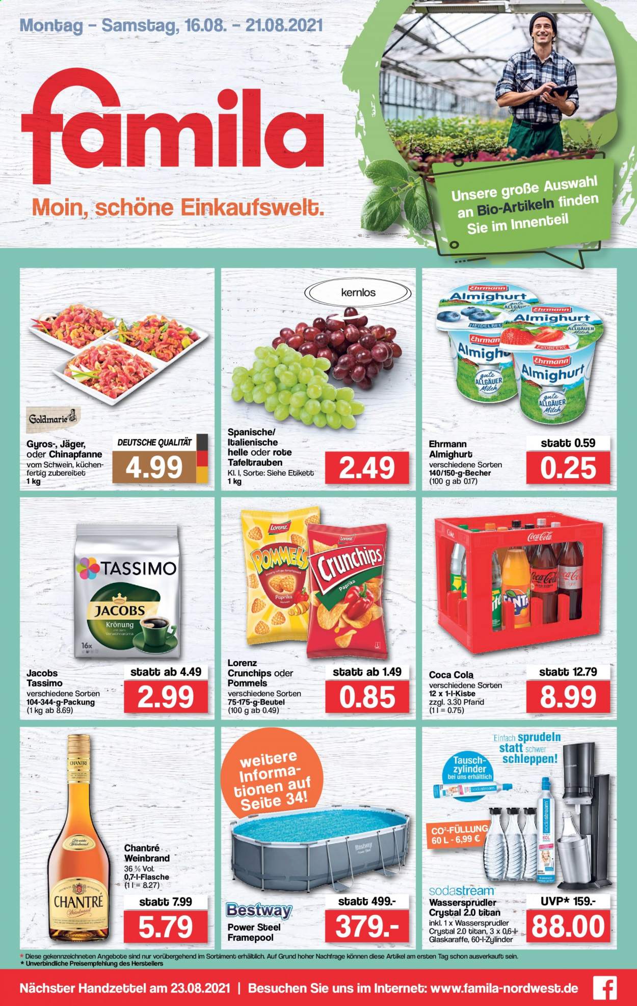 famila Prospekte  - 16.08.2021 - 21.08.2021. Seite 1