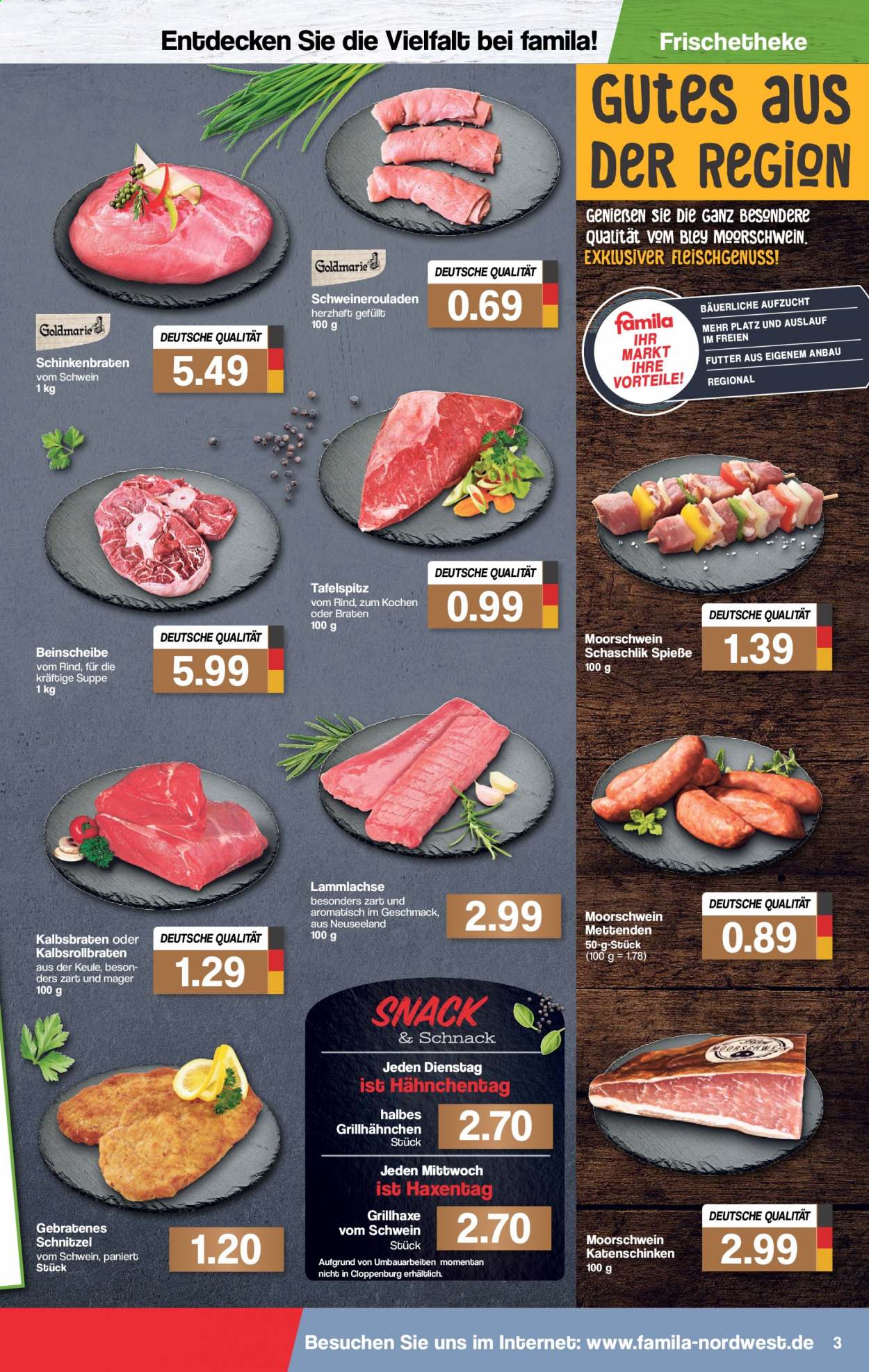 famila Prospekte  - 16.08.2021 - 21.08.2021. Seite 3