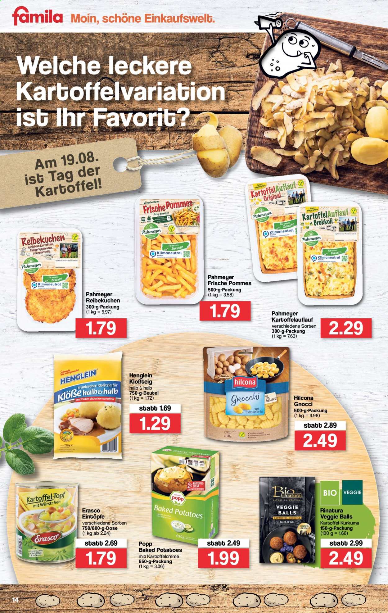 famila Prospekte  - 16.08.2021 - 21.08.2021. Seite 14