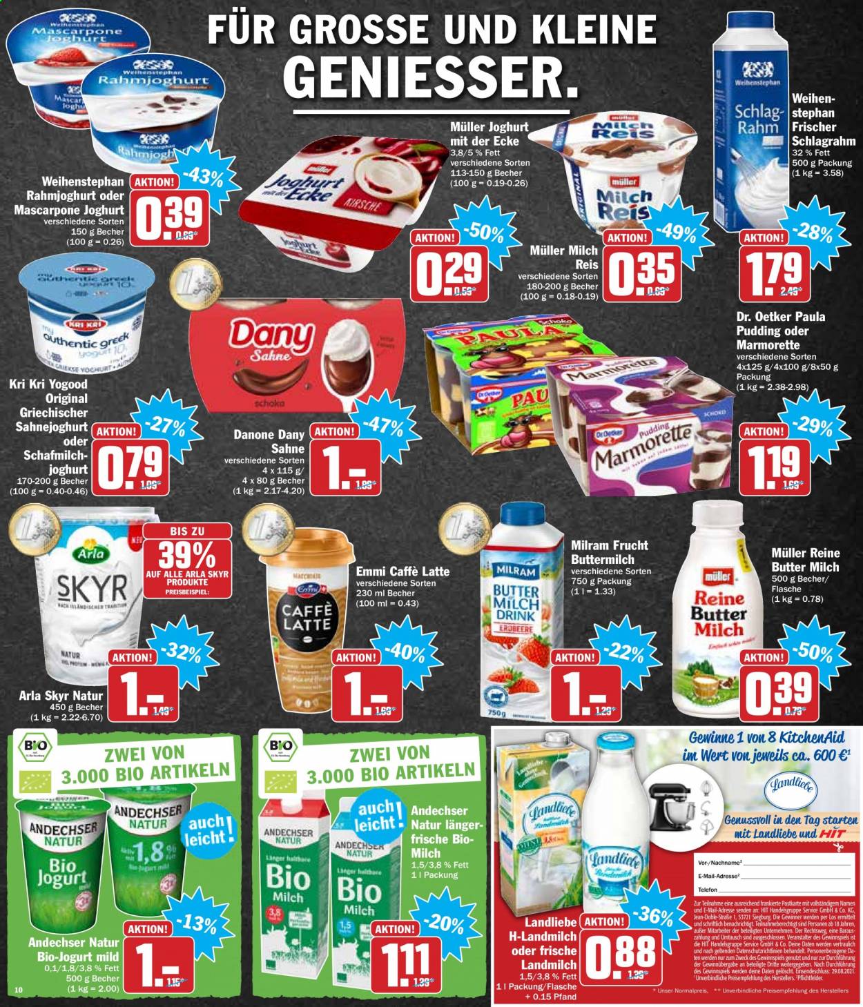 Hit Prospekte  - 16.08.2021 - 21.08.2021. Seite 10