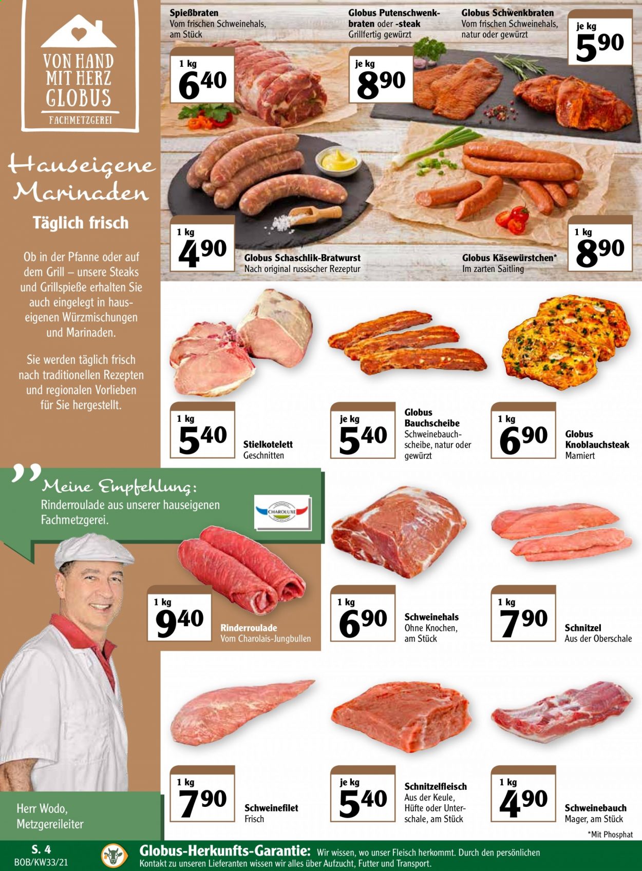 Globus Prospekte  - 16.08.2021 - 21.08.2021. Seite 4