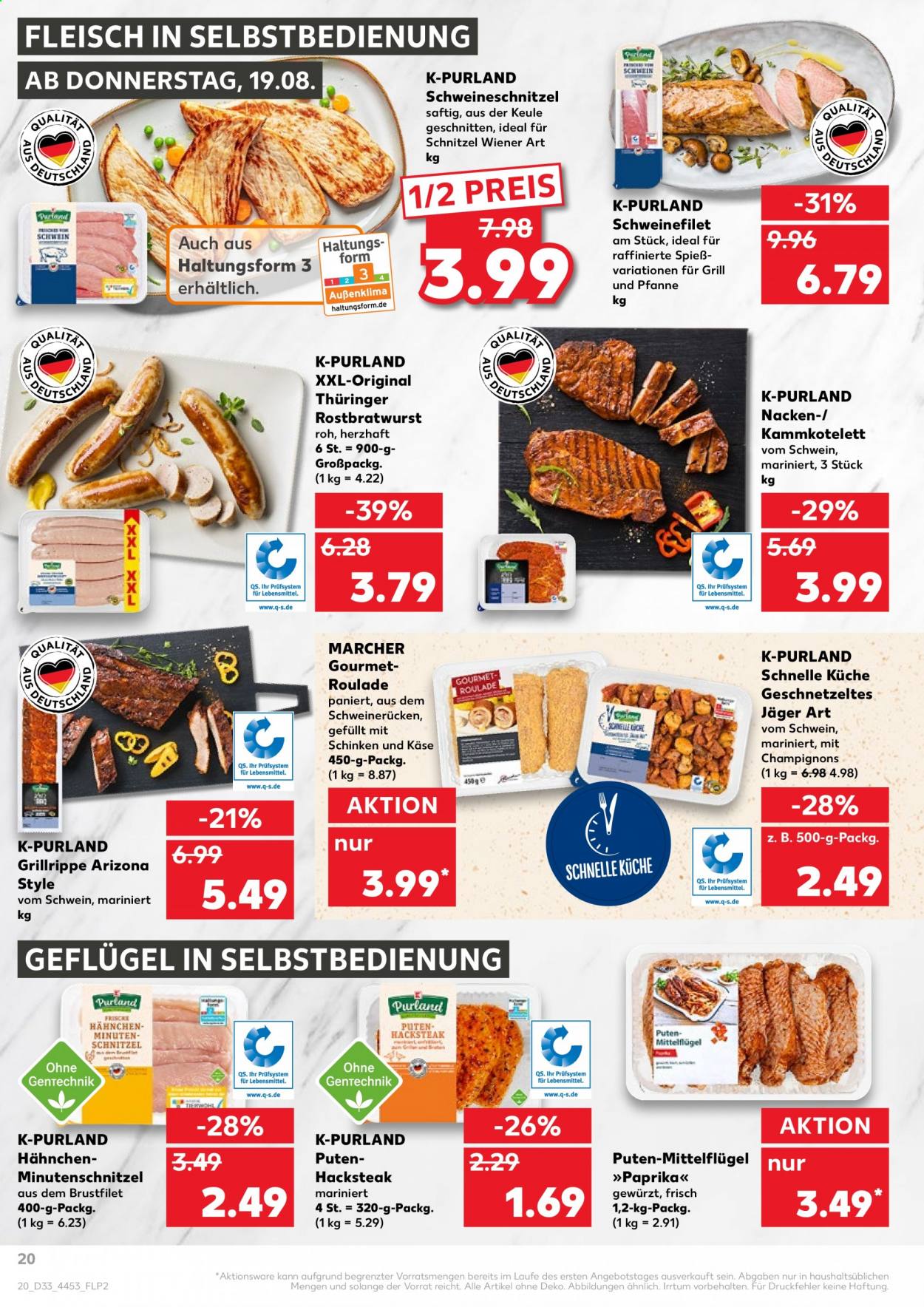 Kaufland Prospekte  - 19.08.2021 - 25.08.2021. Seite 20