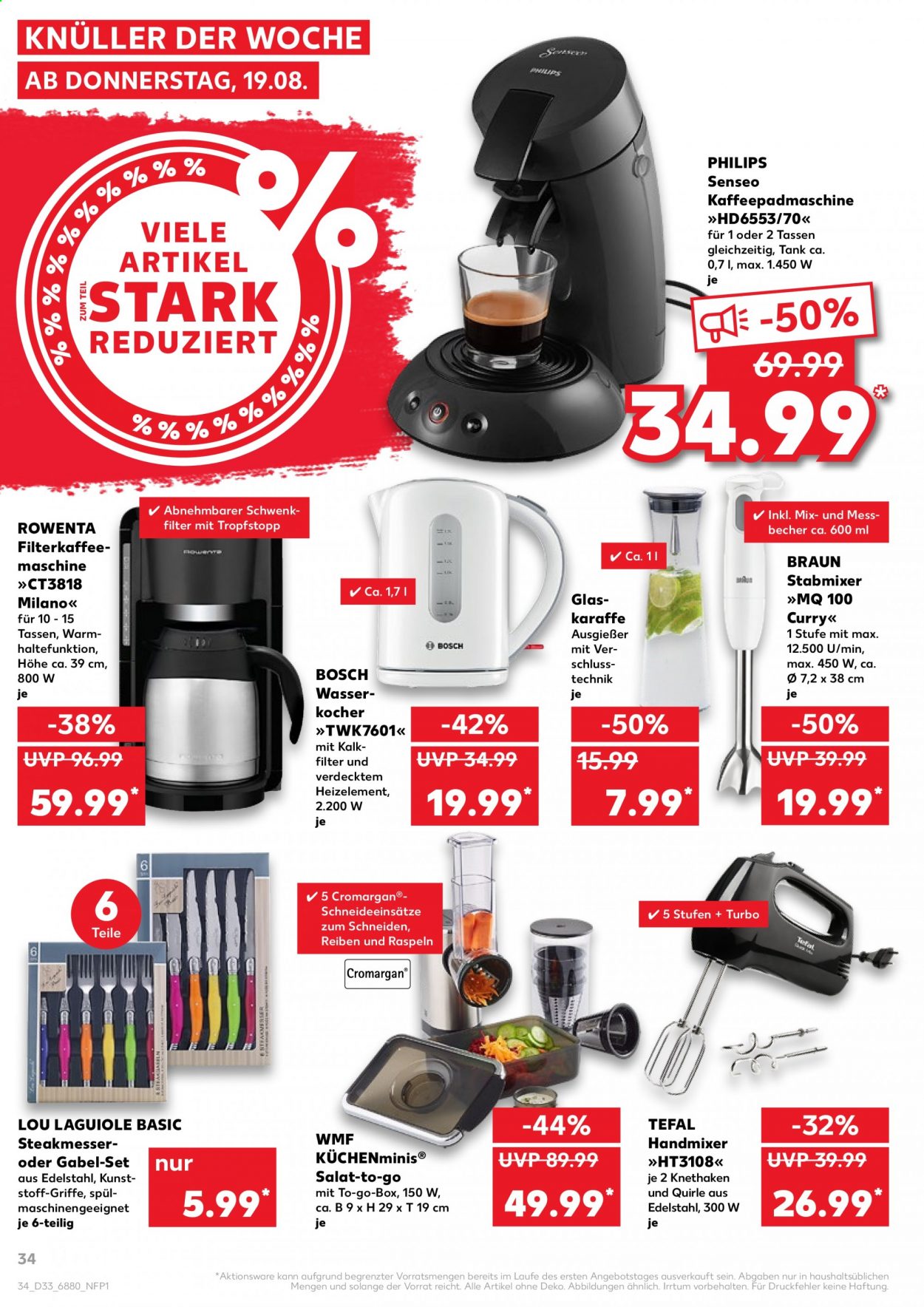 Kaufland Prospekte  - 19.08.2021 - 25.08.2021. Seite 34