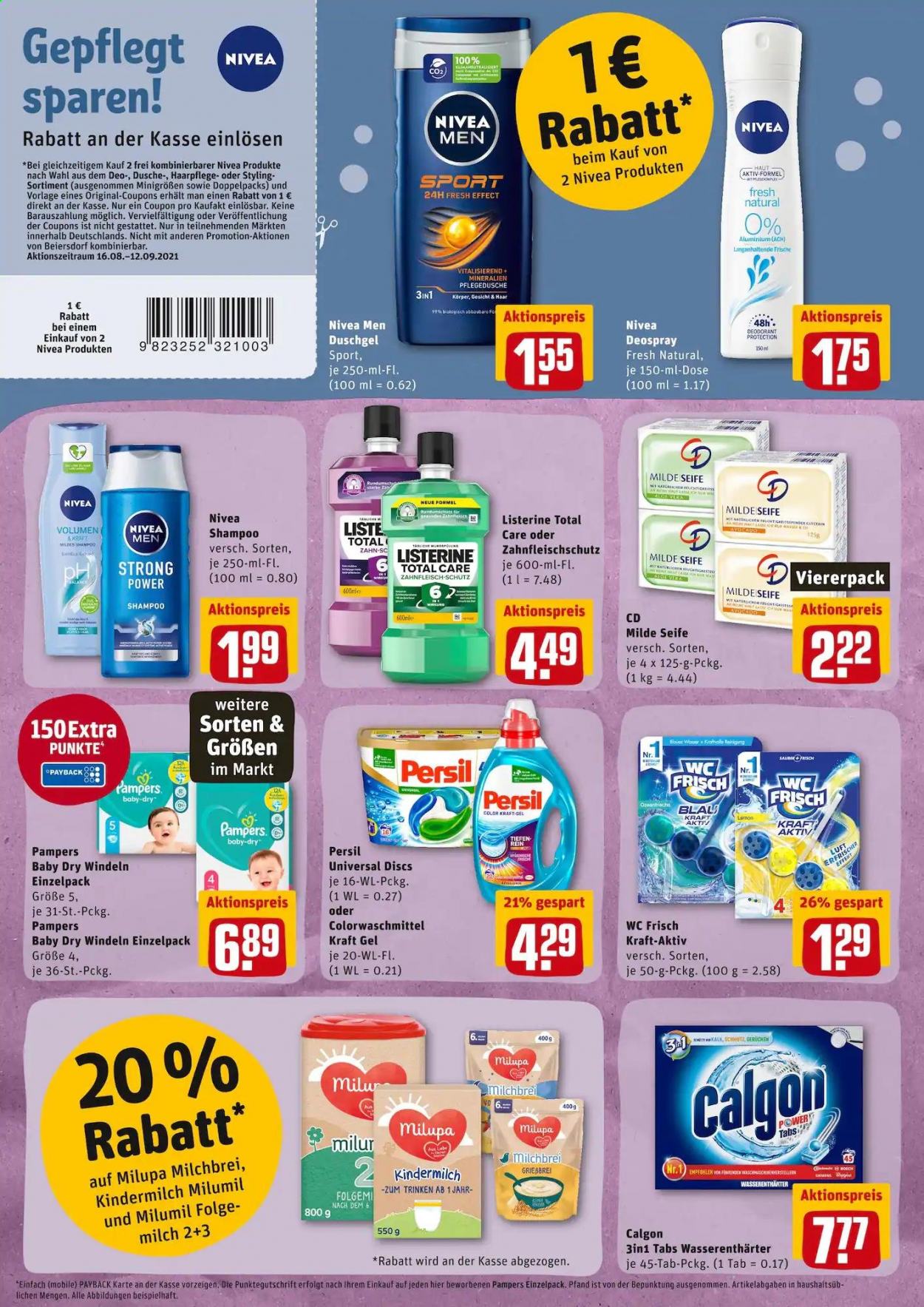 REWE Prospekte  - 16.08.2021 - 21.08.2021. Seite 14