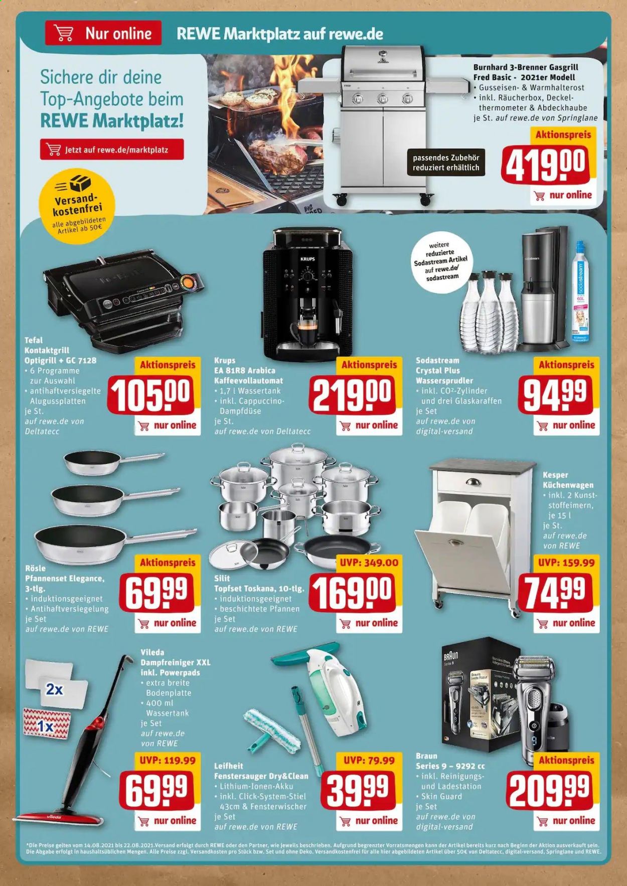 REWE Prospekte  - 16.08.2021 - 21.08.2021. Seite 18