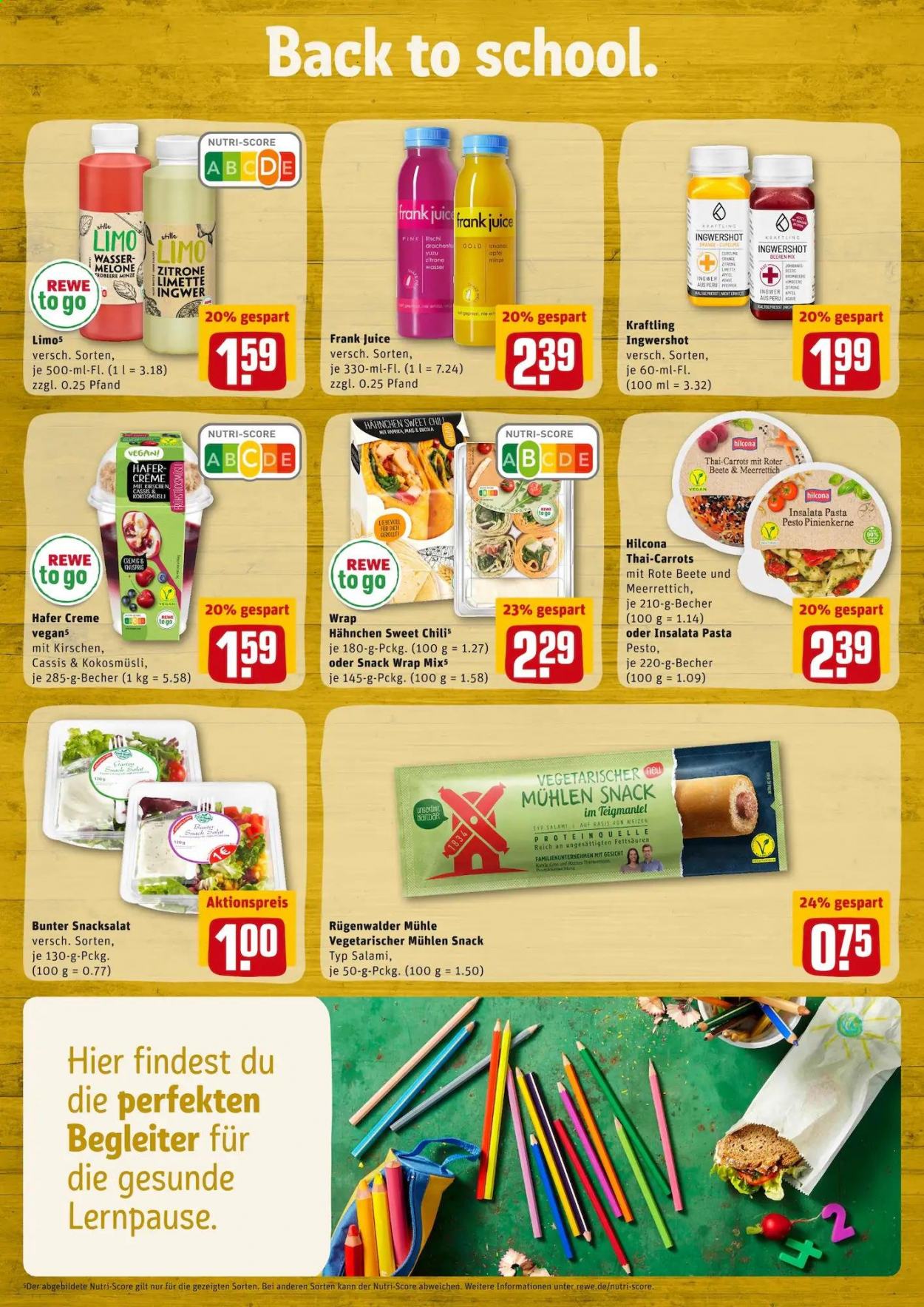 REWE Prospekte  - 16.08.2021 - 21.08.2021. Seite 22