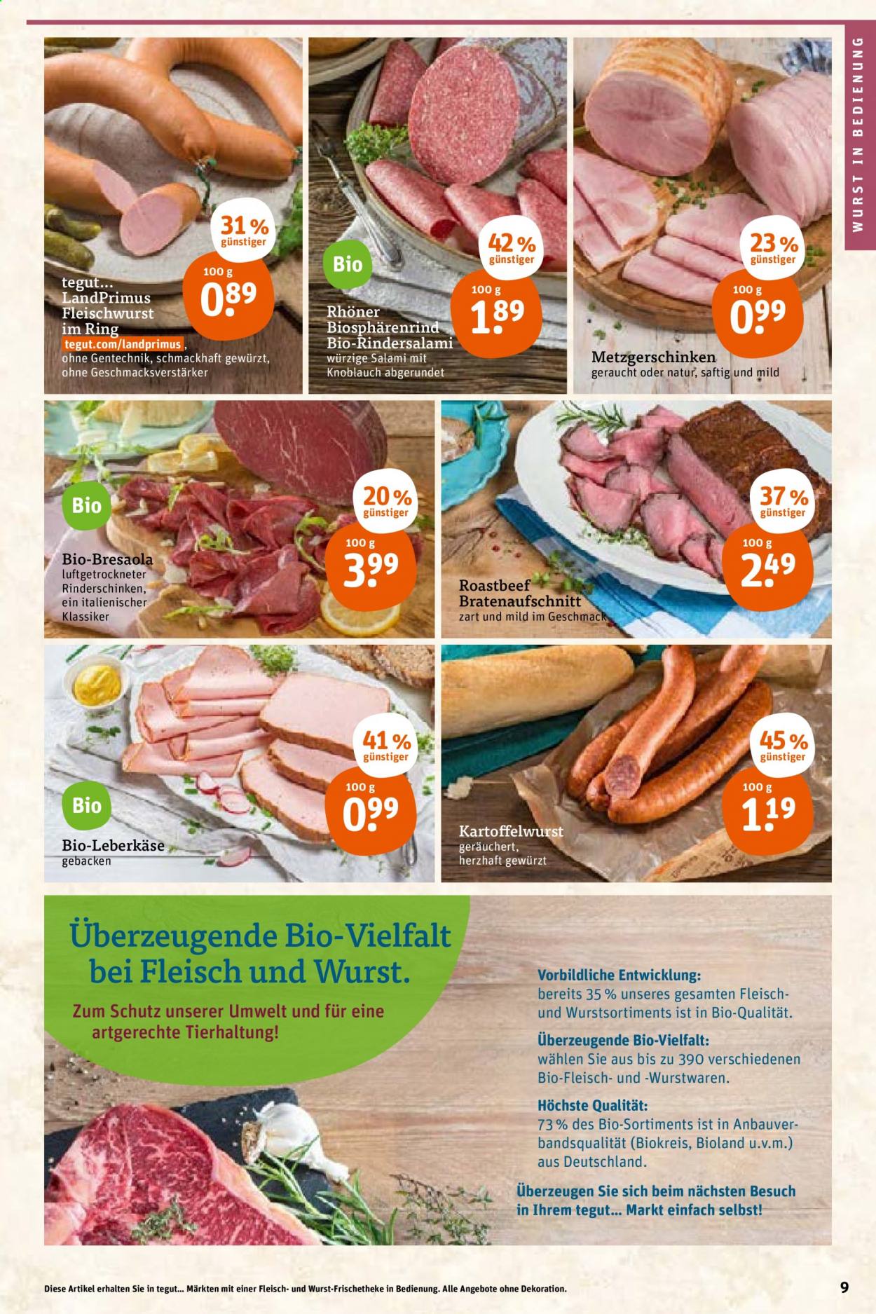tegut... Prospekte  - 16.08.2021 - 21.08.2021. Seite 9