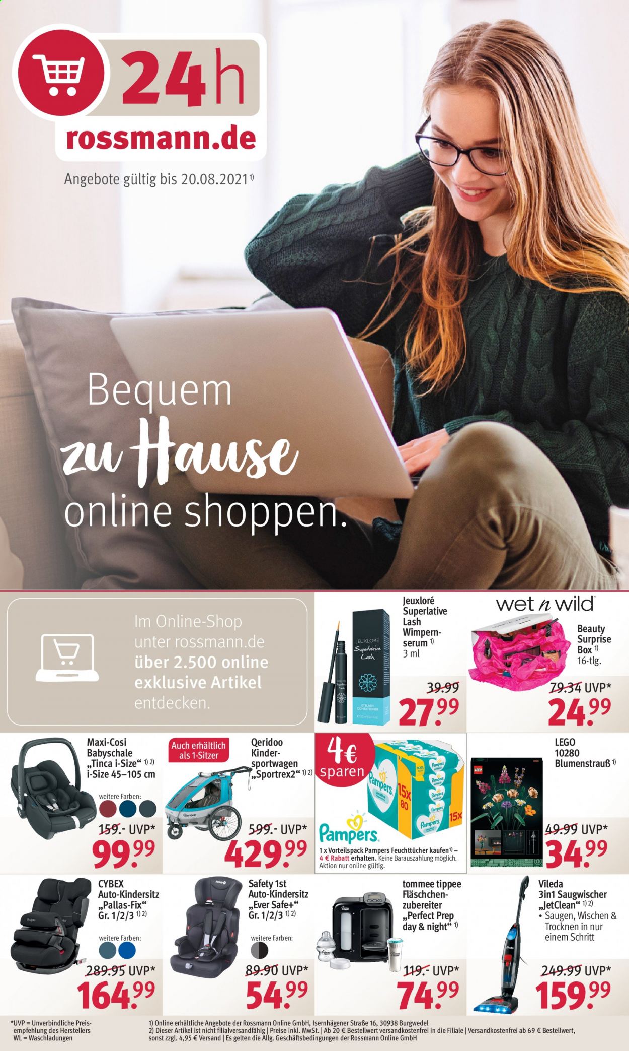 Rossmann Prospekte  - 7.08.2021 - 20.08.2021. Seite 1