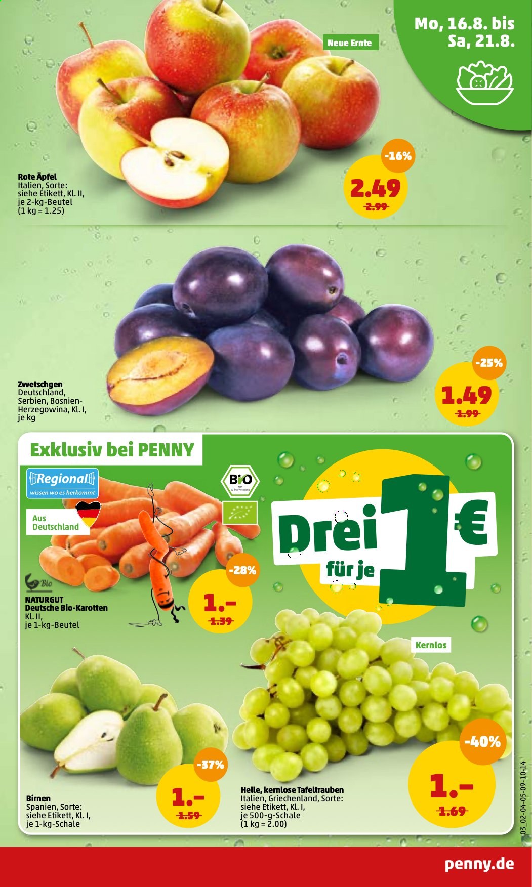 Penny Prospekte  - 16.08.2021 - 21.08.2021. Seite 3