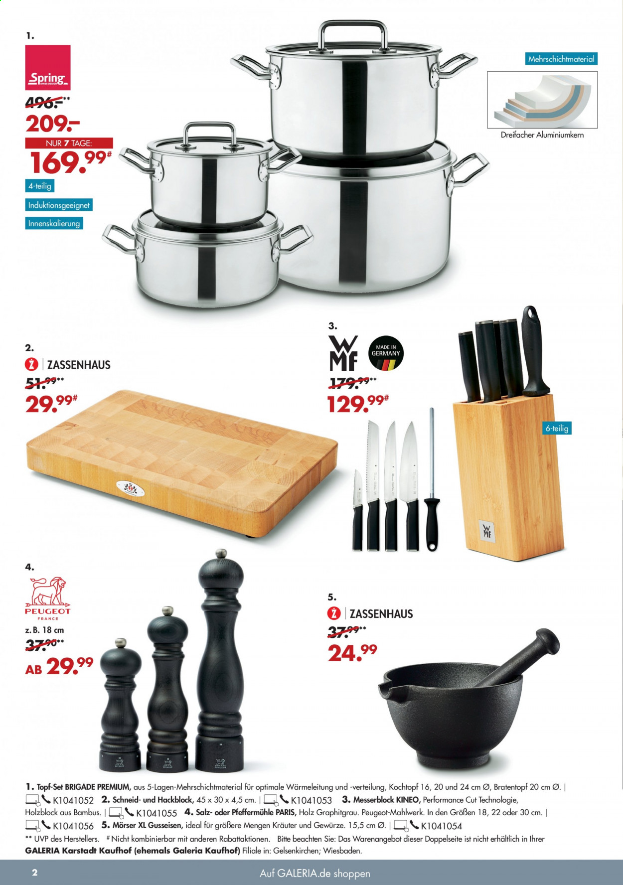 GALERIA Karstadt Kaufhof Prospekte  - 11.08.2021 - 17.08.2021. Seite 2