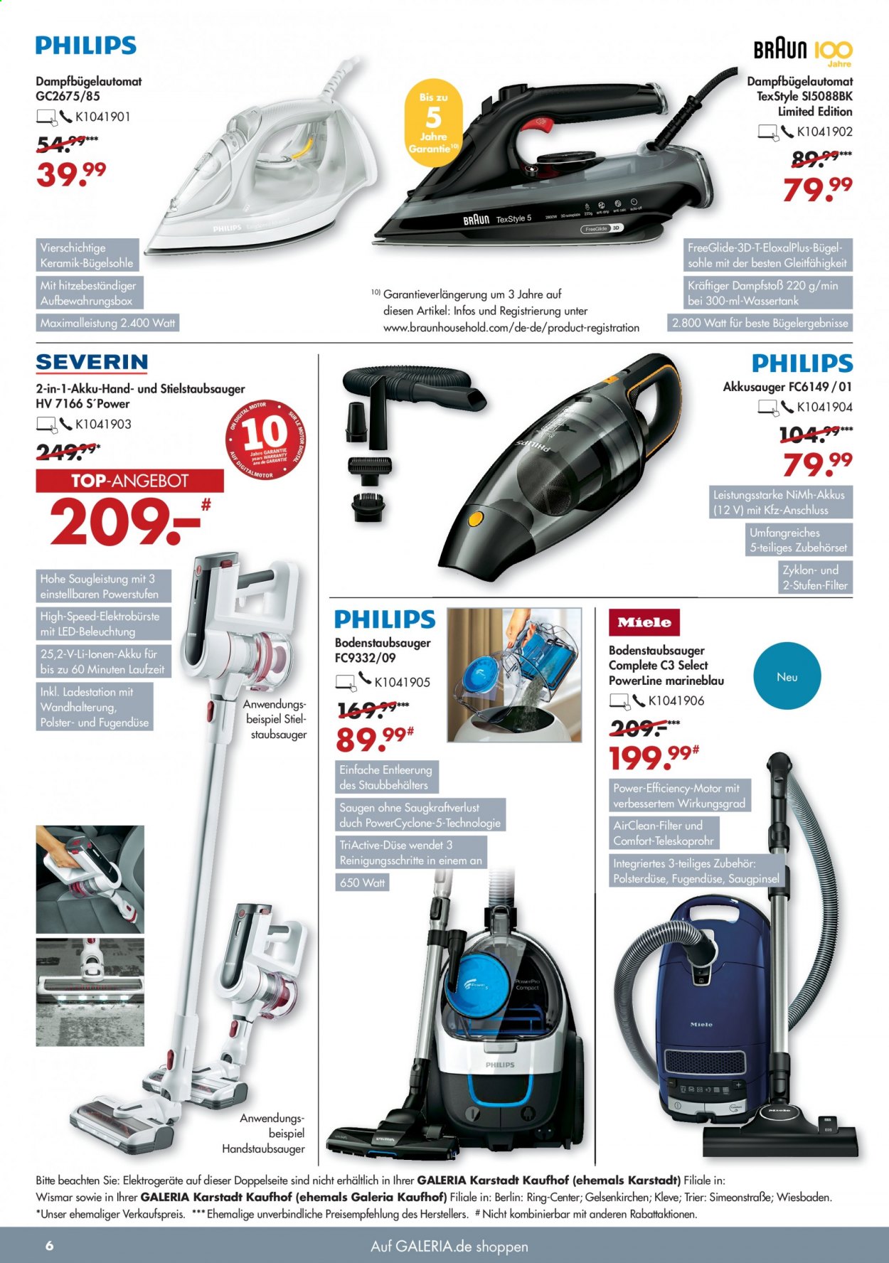 GALERIA Karstadt Kaufhof Prospekte  - 11.08.2021 - 17.08.2021. Seite 6