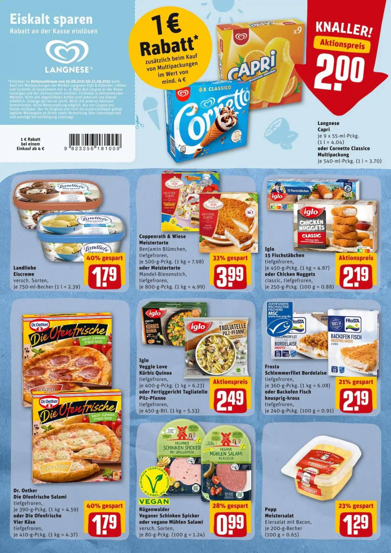 REWE Prospekte  - 16.08.2021 - 21.08.2021. Seite 9